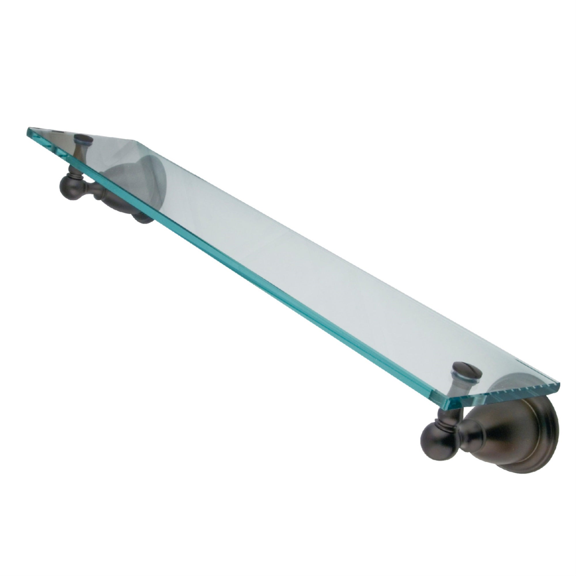 Kingston Brass Ba1759Orb Heritage Cosmetic Glass Shelf, Oil Rubbed Bronze