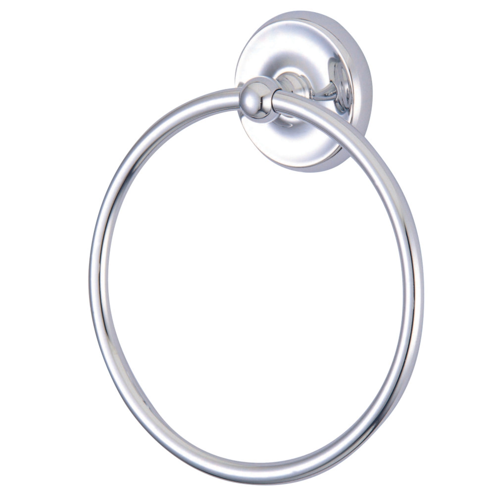 Kingston Brass Ba314C Classic Towel Ring, Polished Chrome