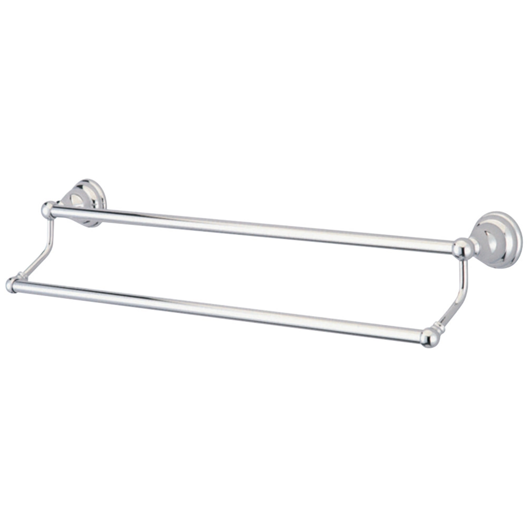 Kingston Brass Ba556318C Royale 18'' Dual Towel Bar, Polished Chrome