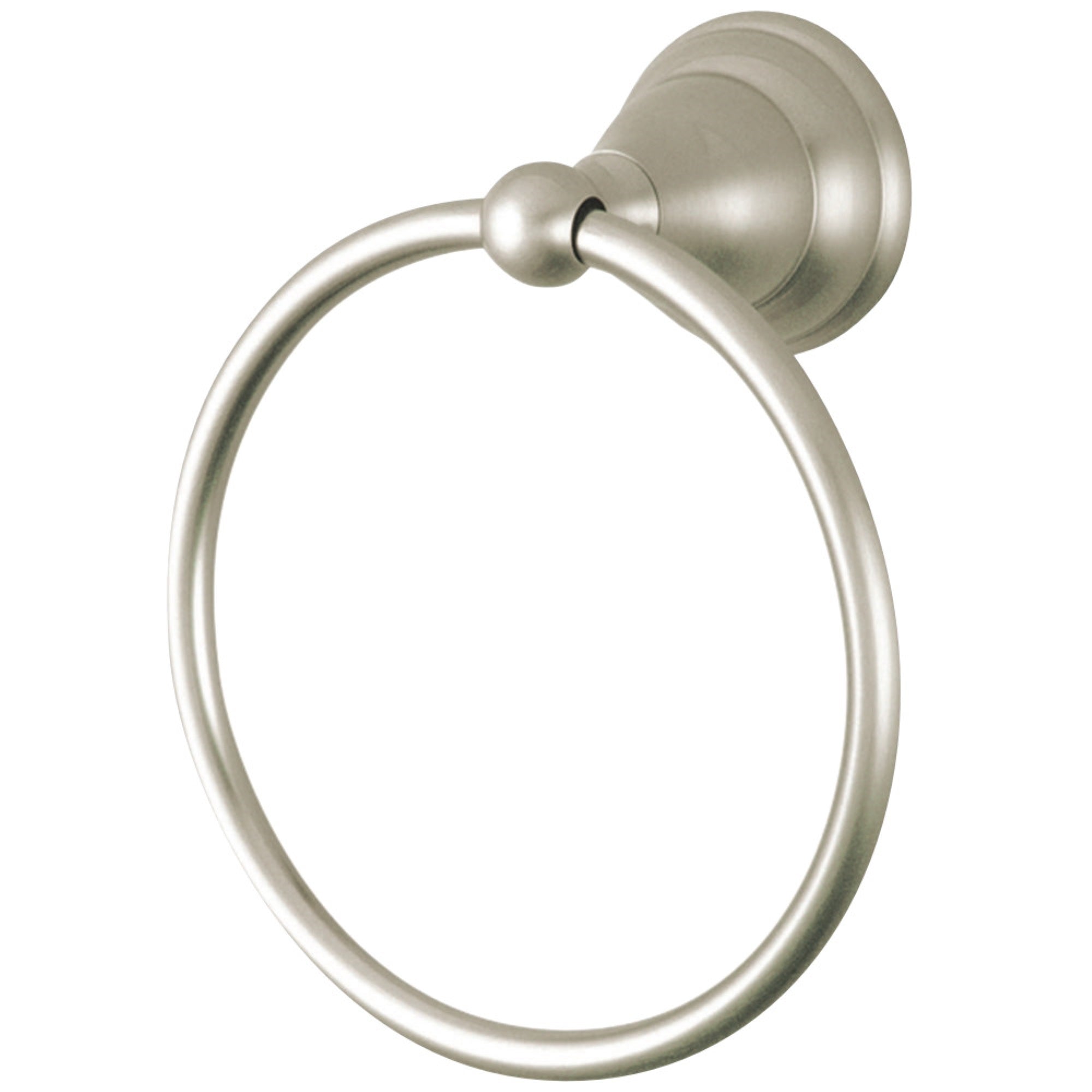 Kingston Brass Ba5564Sn Royale Towel Ring, Brushed Nickel