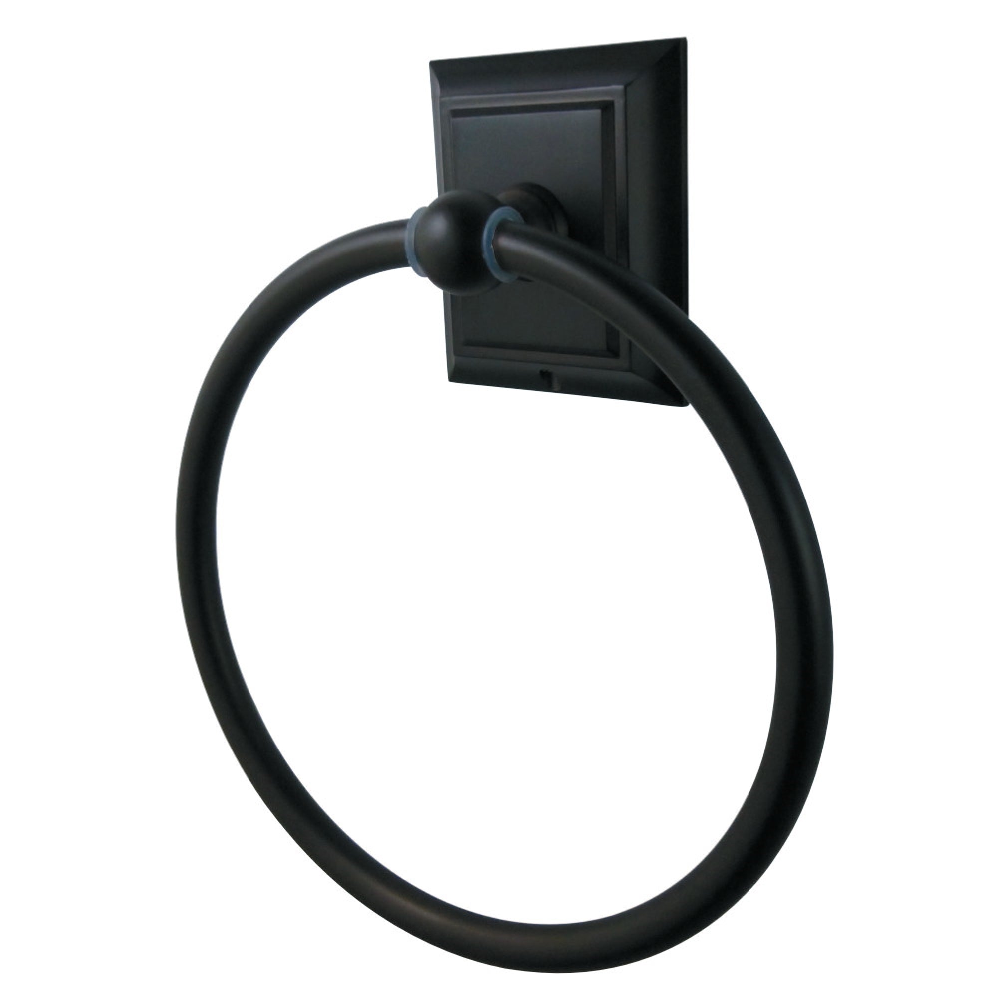 Kingston Brass Ba6014Orb Millennium Towel Ring, Oil Rubbed Bronze