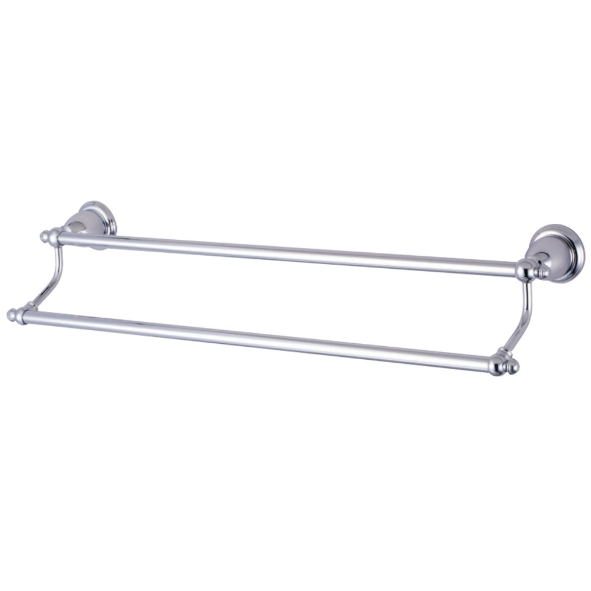Kingston Brass Ba797318C English Vintage 18'' Dual Towel Bar, Polished Chrome