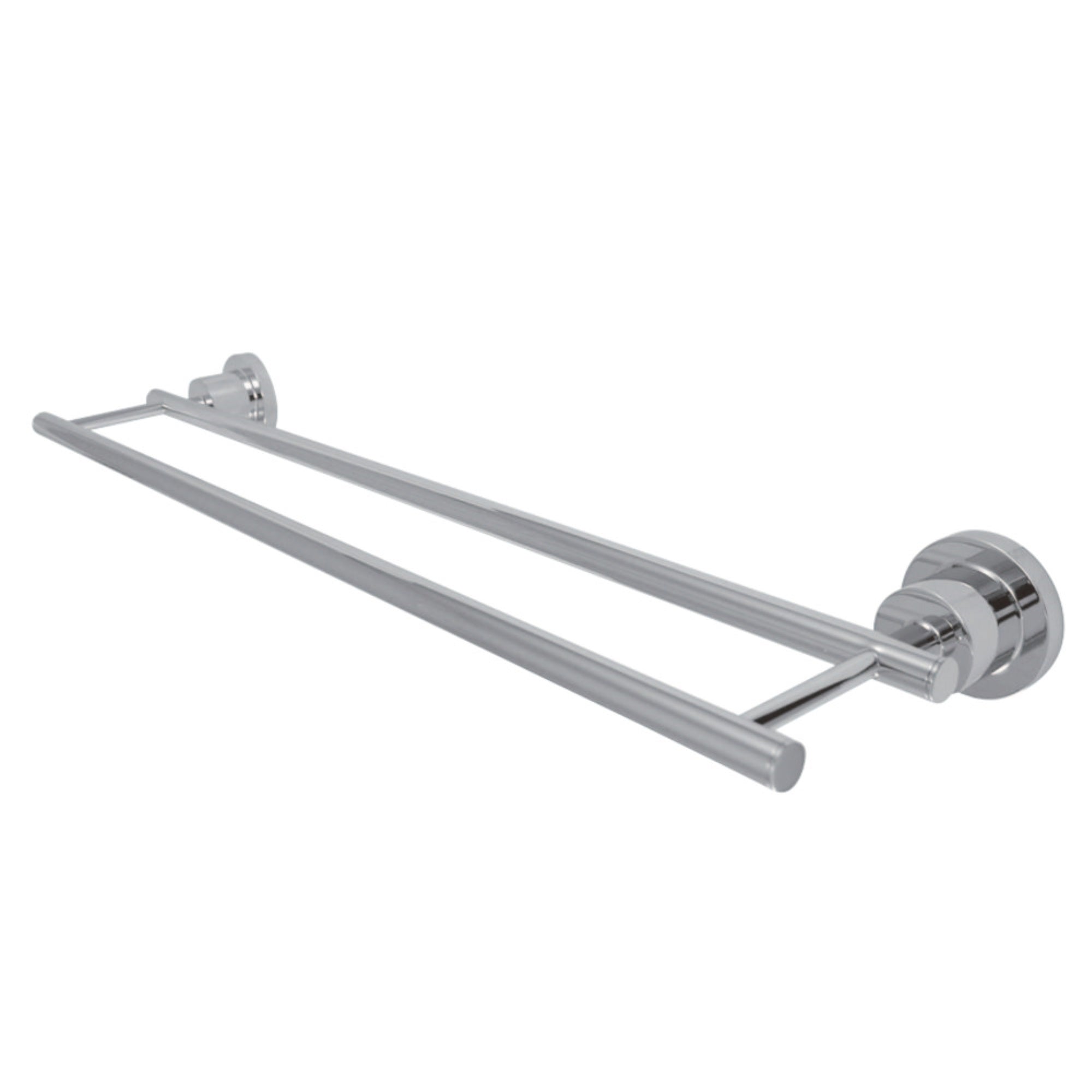 Kingston Brass Ba8213C Concord 24'' Dual Towel Bar, Polished Chrome