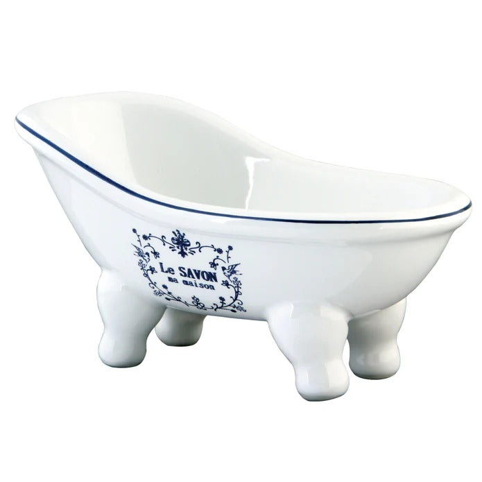Aqua Eden Batubrw Le Savon 6'' Slipper Clawfoot Tub Decorative Soap Dish