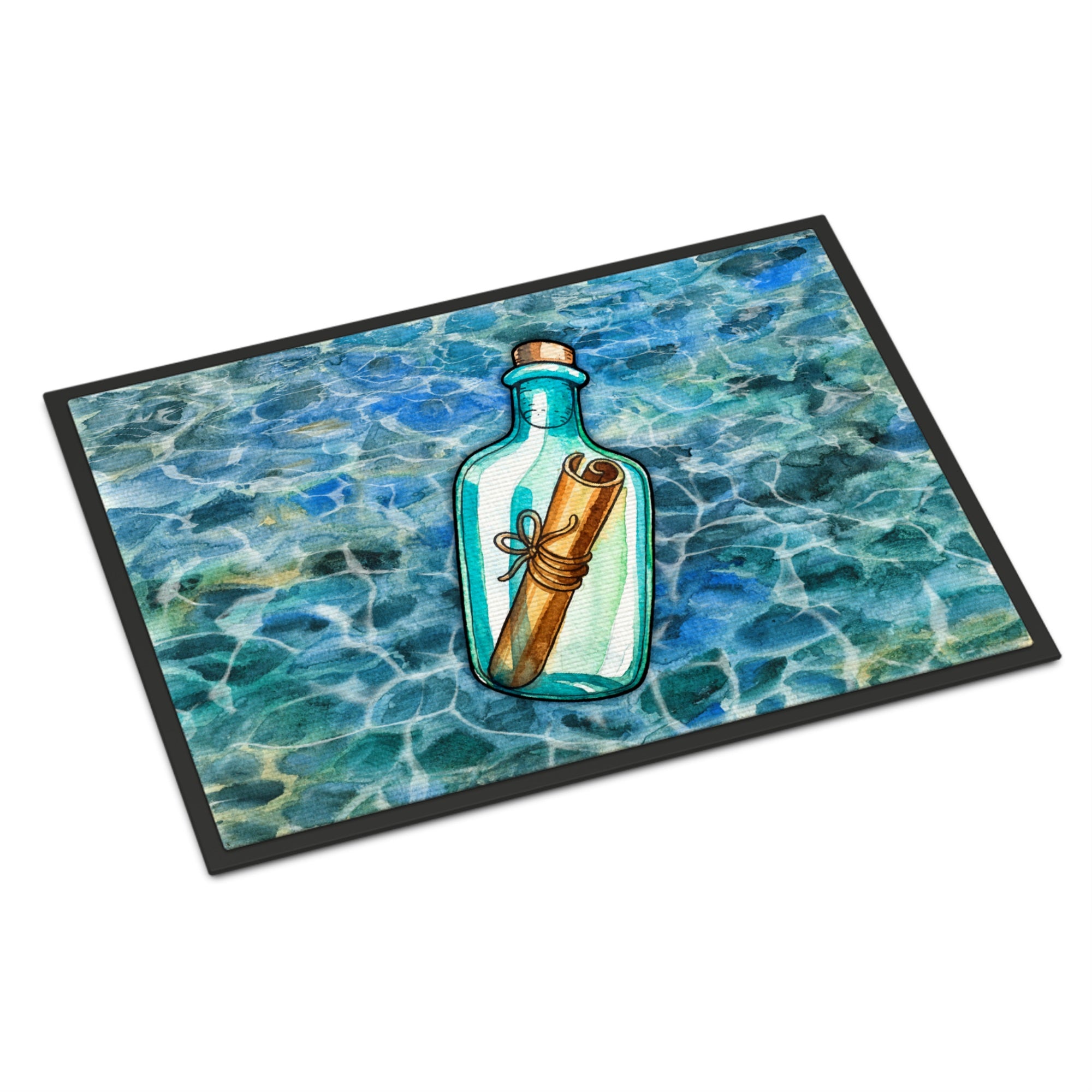 'Caroline'S Treasures Messag In A Bottle Doormat 24 H X 36 W'''' Multicolor''
