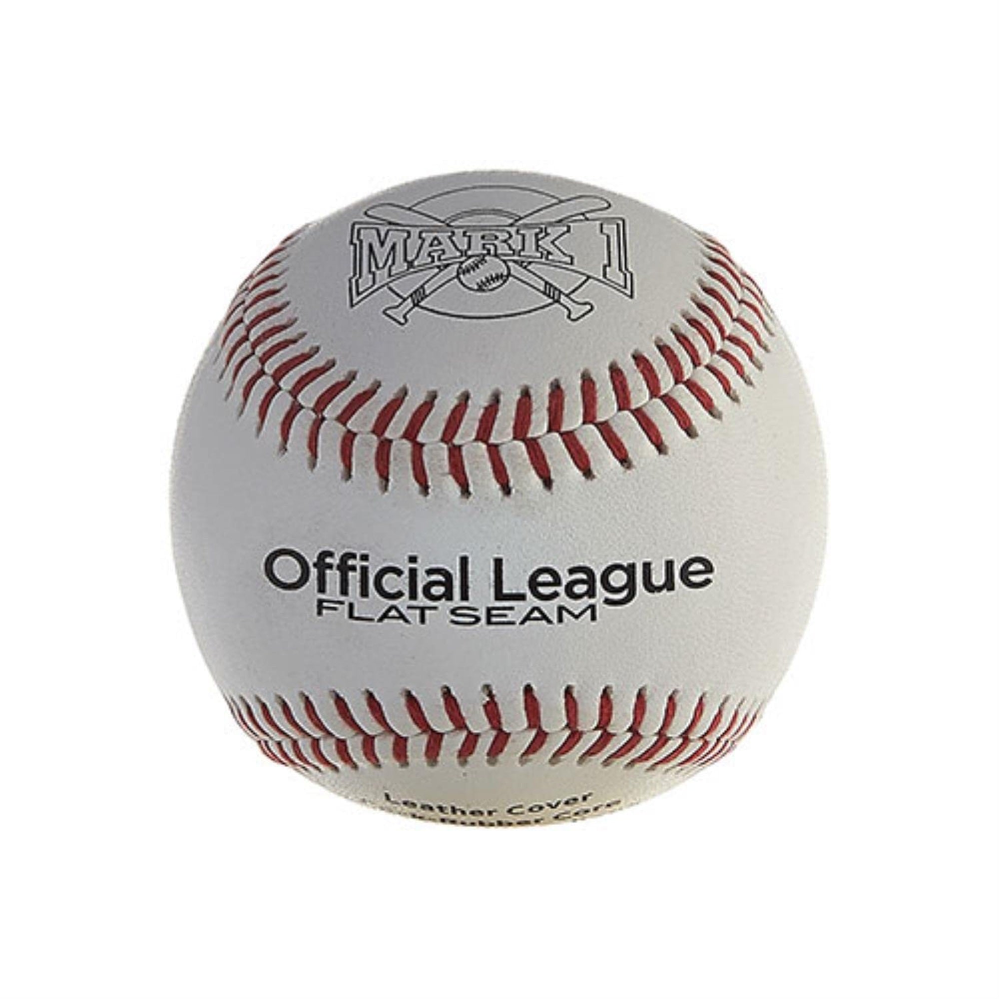 Mark 1&Trade; Official League Flat-Seam Baseballs (12-Pack)