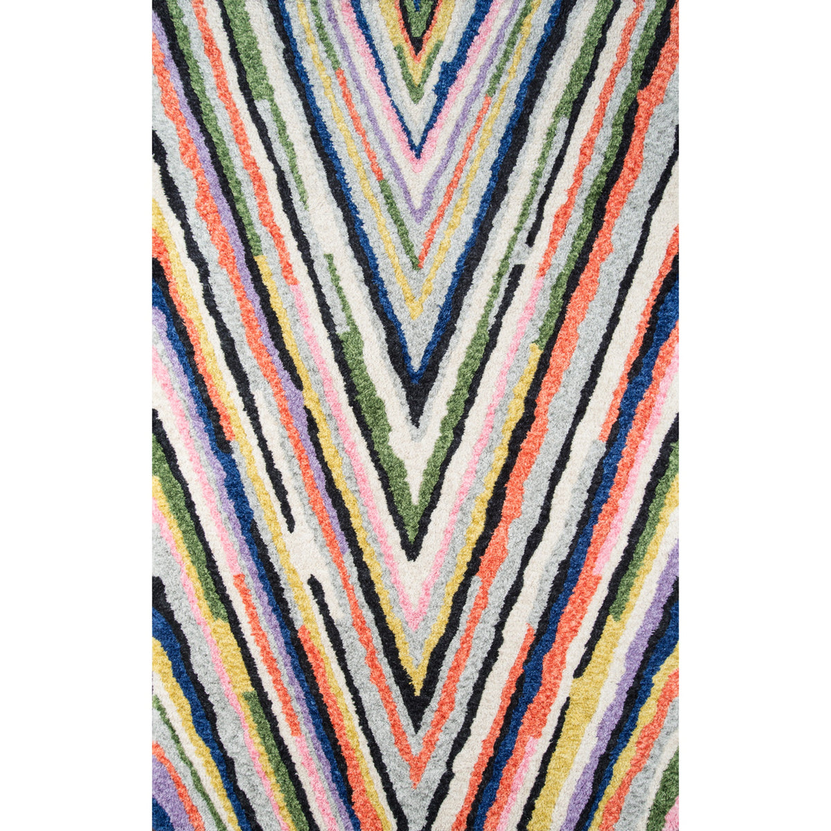 Novogratz Bungalow Bun-4 Multi Notch 5' X 7'6''