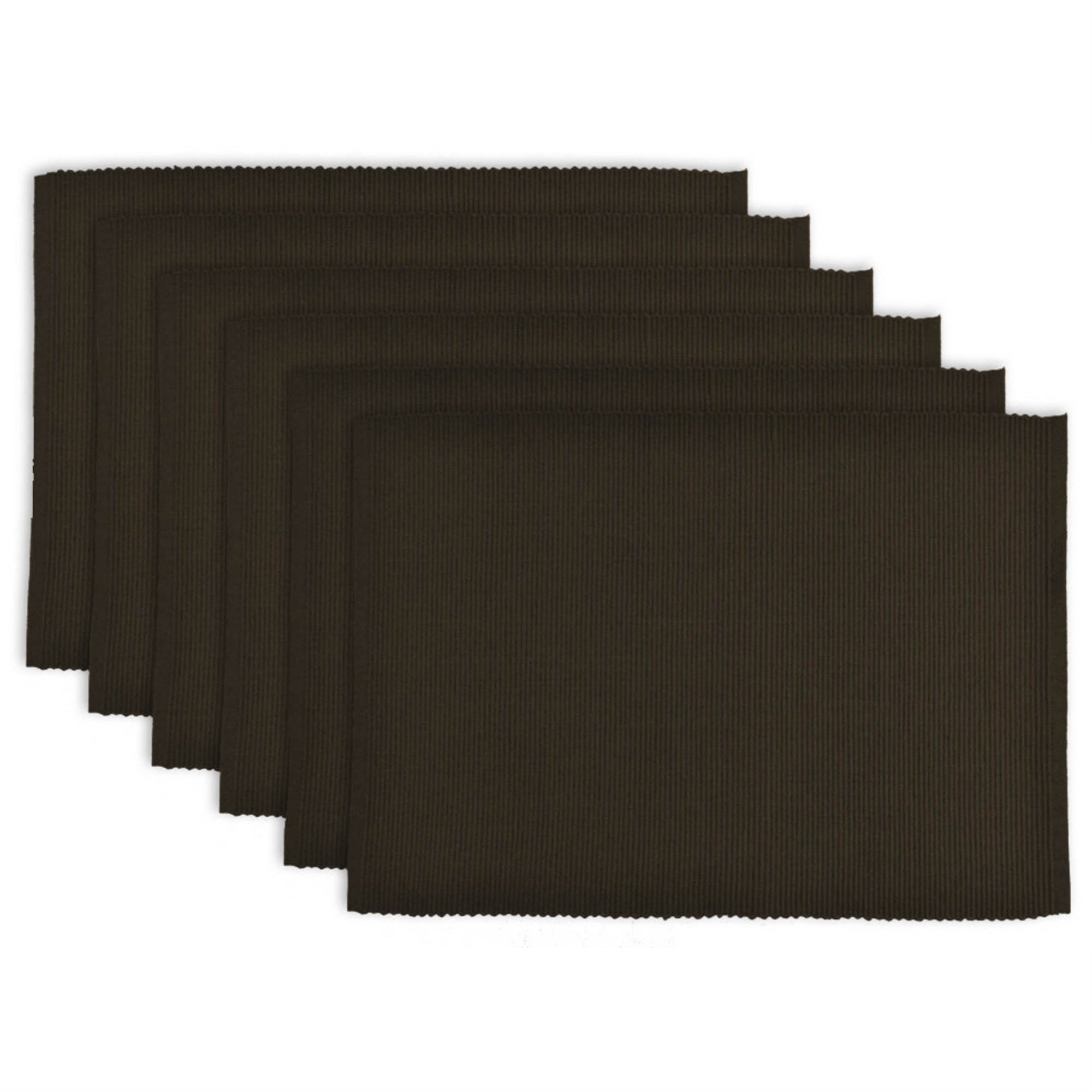 Placemat Dark Brown Set Of 6