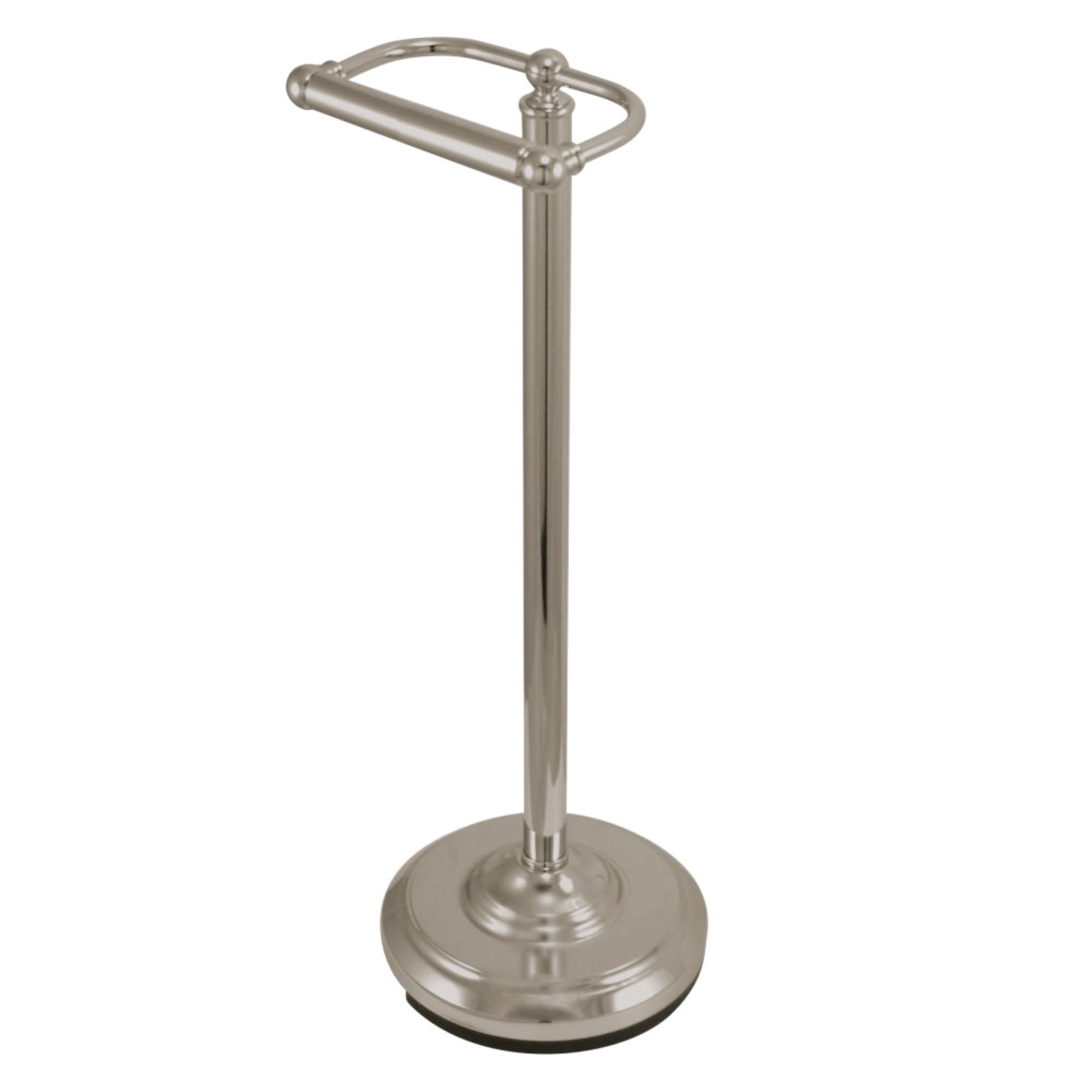 Kingston Brass Cc2008 Vintage Freestanding Toilet Paper Holder, Brushed Nickel