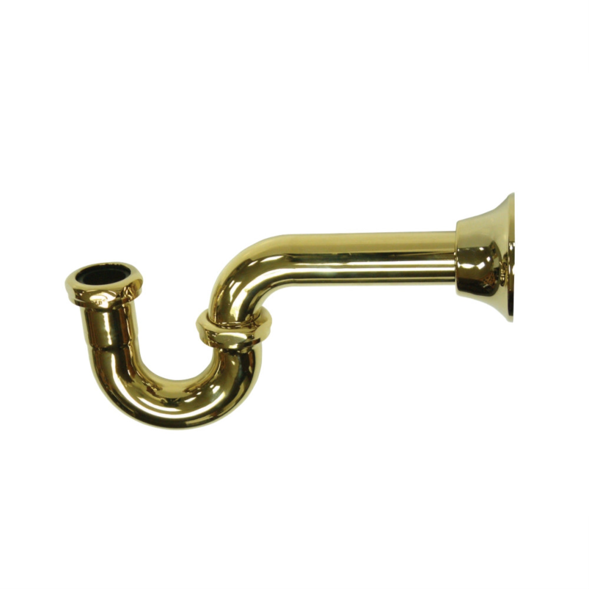 Kingston Brass Cc2182 P-Trap, 1-1/4 Inch, Polished Brass