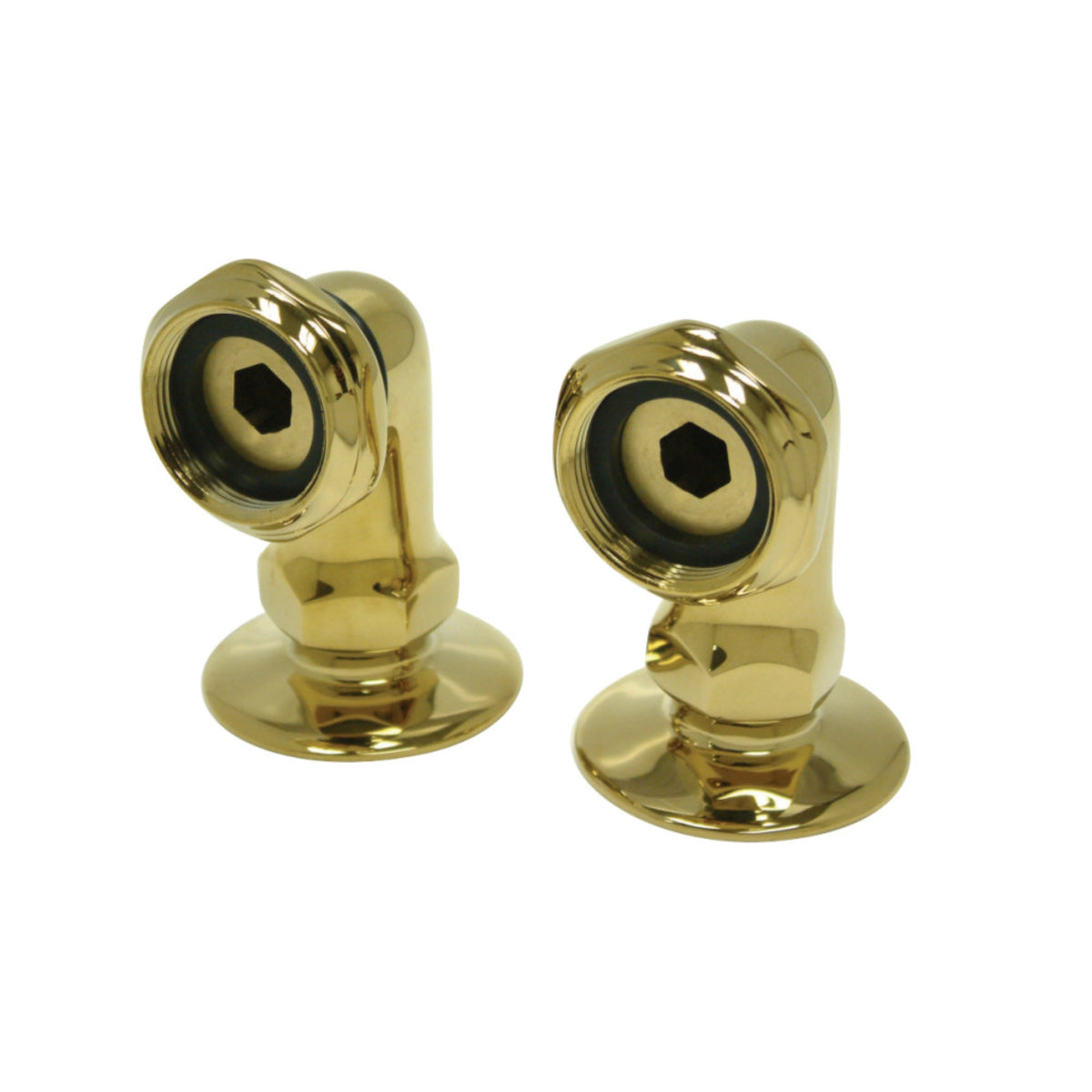 Kingston Brass Cc2Rs2 2'' Riser For Leg Tub Filler, Polished Brass