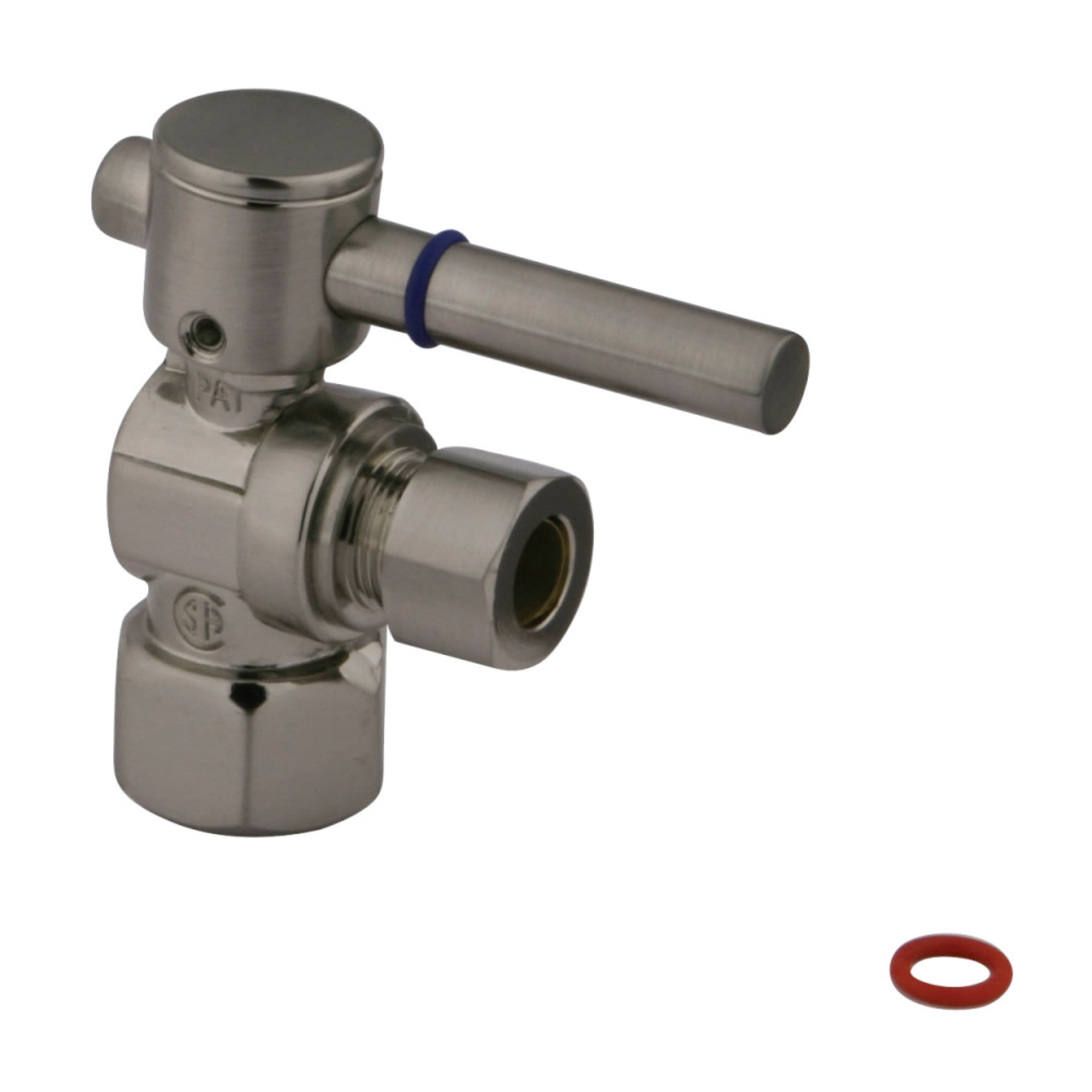 Fauceture Cc43108Dl Quarter Turn Valves (1/2-Inch Fip X 3/8-Inch O.D. Compression), Brushed Nickel