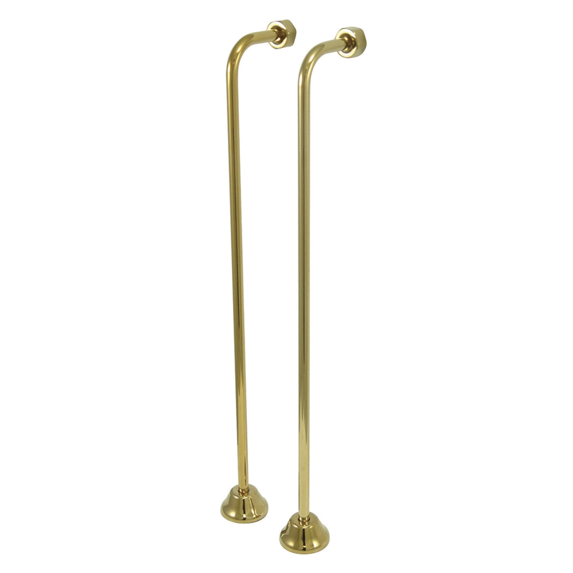Kingston Brass Cc462 Single Offset Bath Supply, Polished Brass