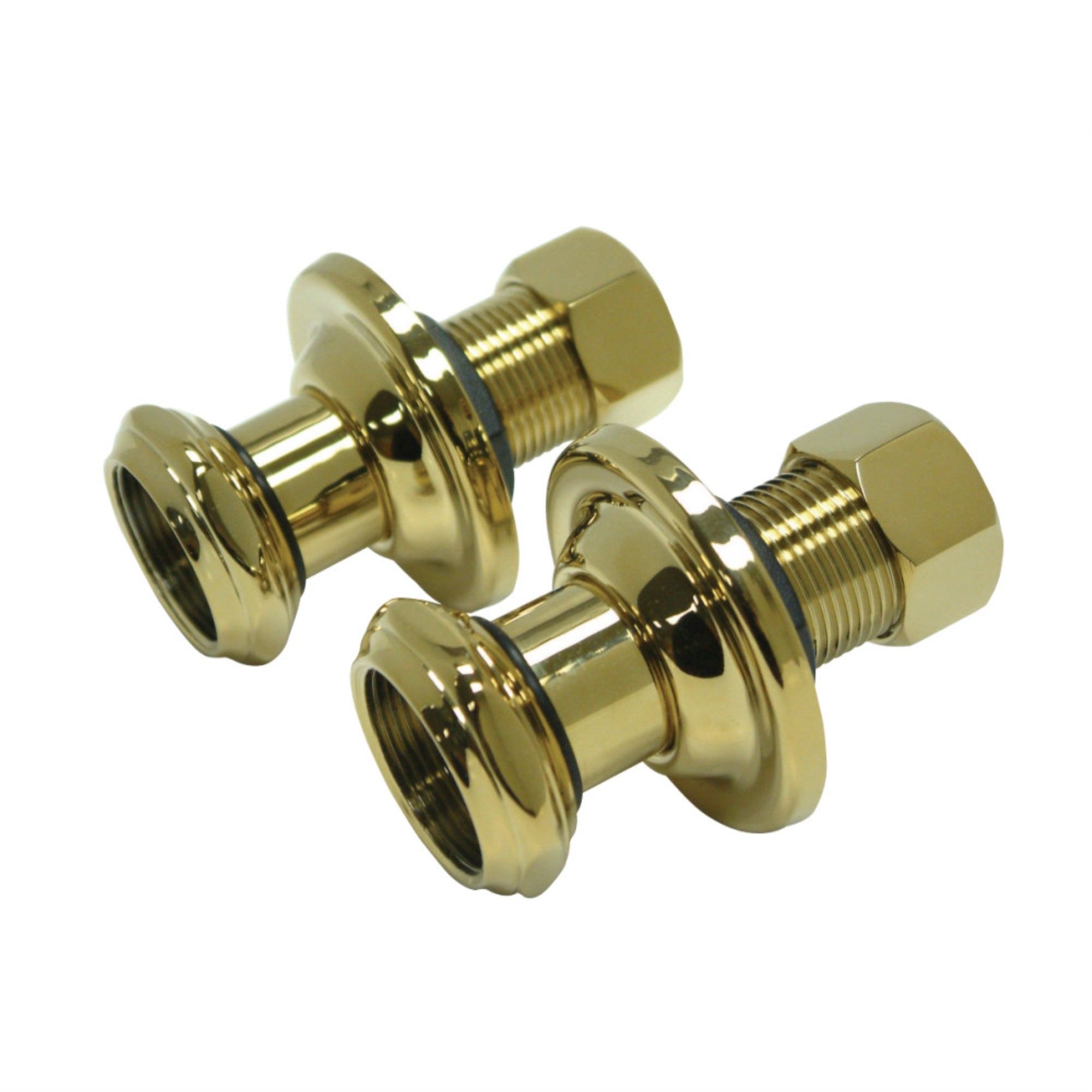 Kingston Brass Ccu4102 1-3/4'' Wall Union Extension, Polished Brass