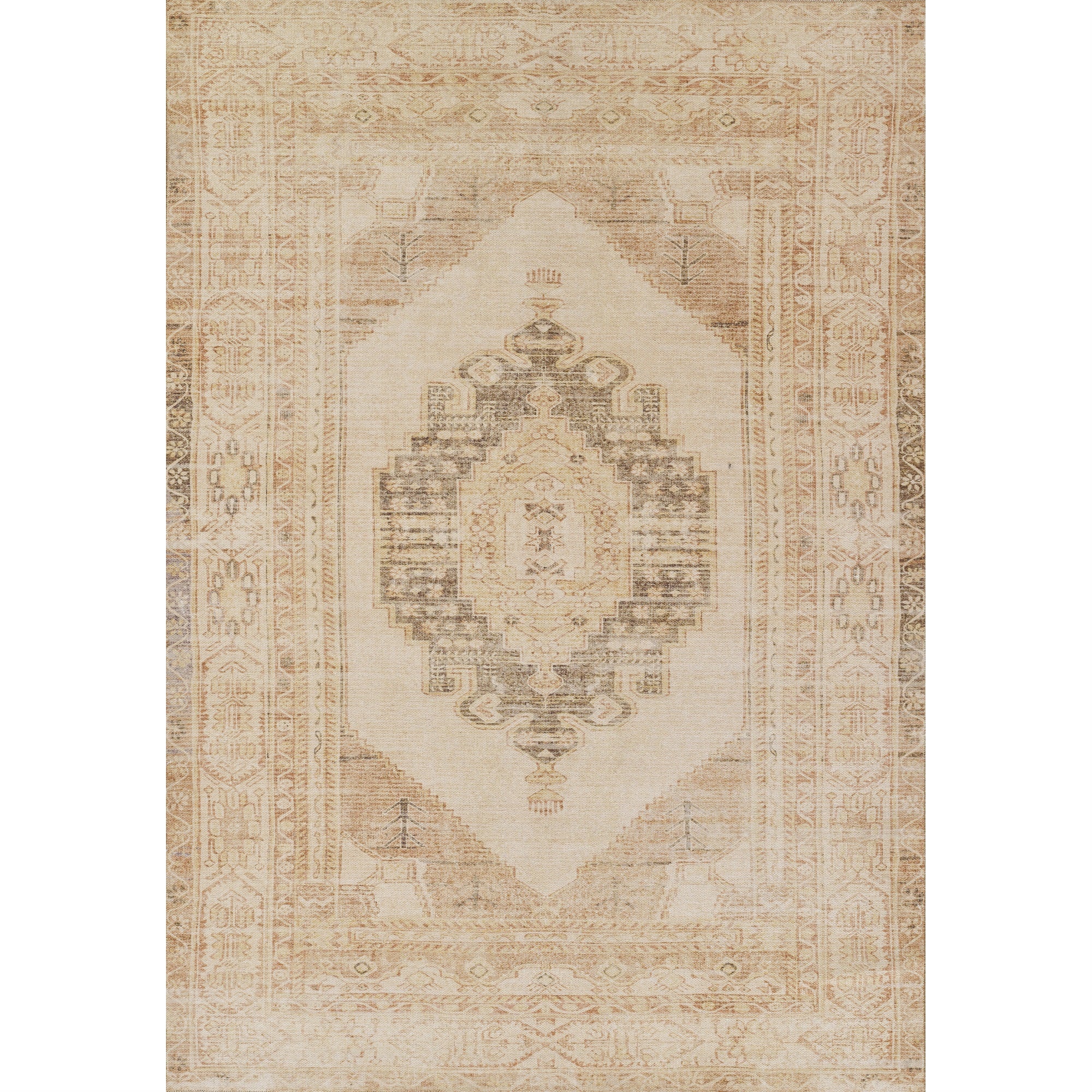 Momeni Chandler Medallion Area Rug, 7'6'' X 9'6'', Beige