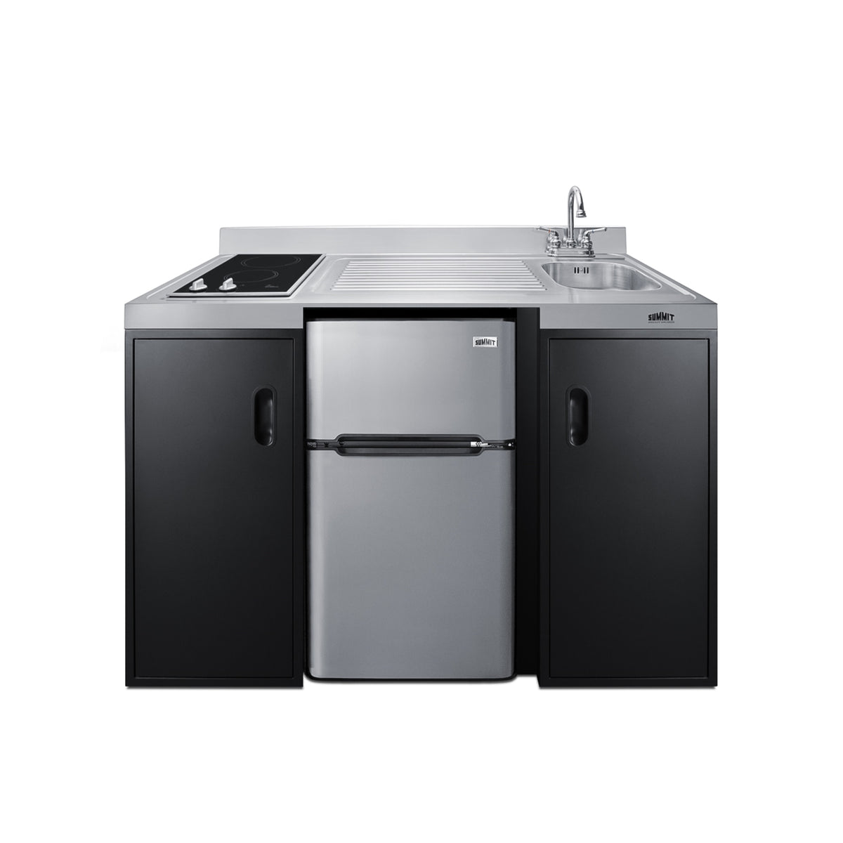 54'' Wide All-In-One Kitchenette, Ada Counter Height