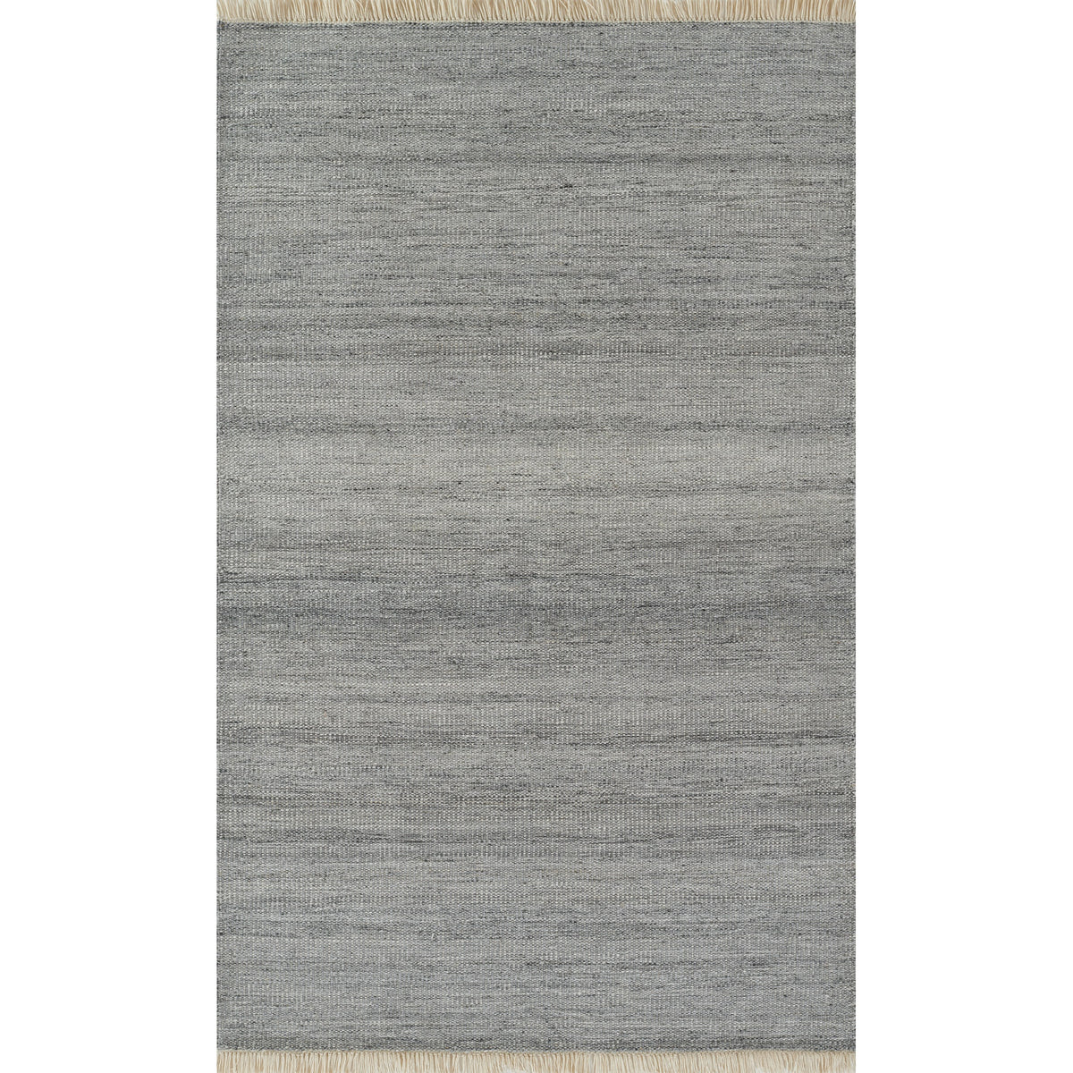 Momeni Cove Recycled P.E.T Area Rug, Silver, 2' X 3'