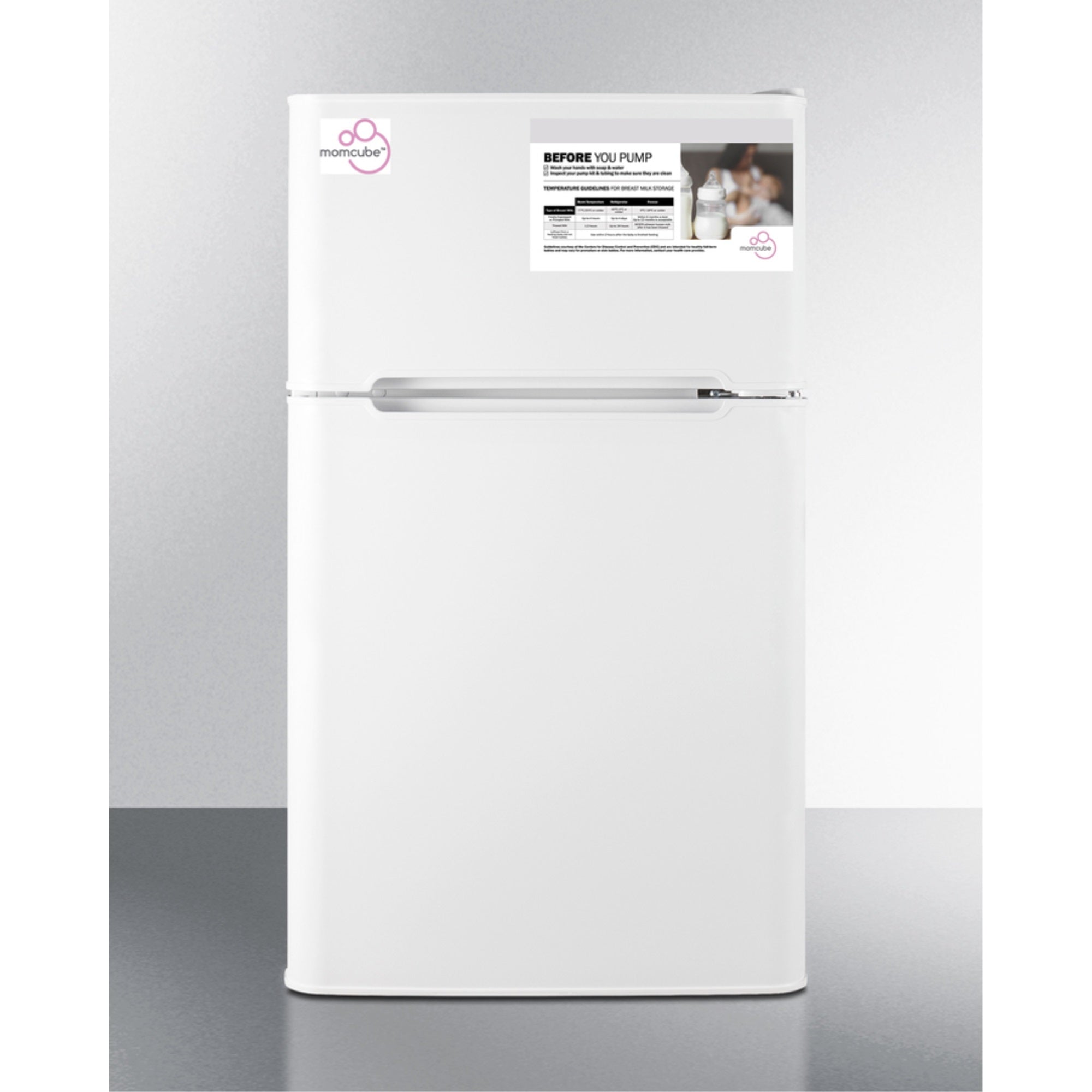 Momcube Breast Milk Refrigerator-Freezer For Home Use