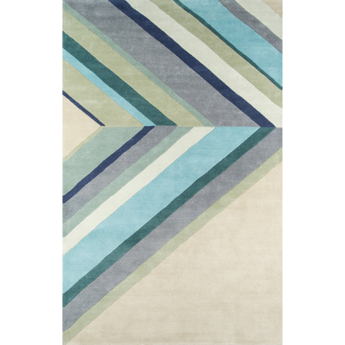Novogratz Delmar Del-5 Blue Ultralight 2'3'' X 8' Runner