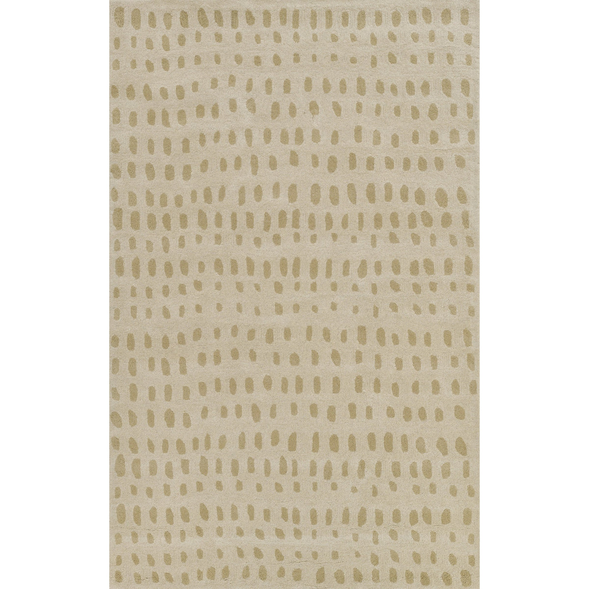 Novogratz Delmar Collection Wool Area Rug, Beige, 9'0'' X 12'0'' Size Mat For Living Room, Bedroom, Dining Room, Nursery, Hallwa