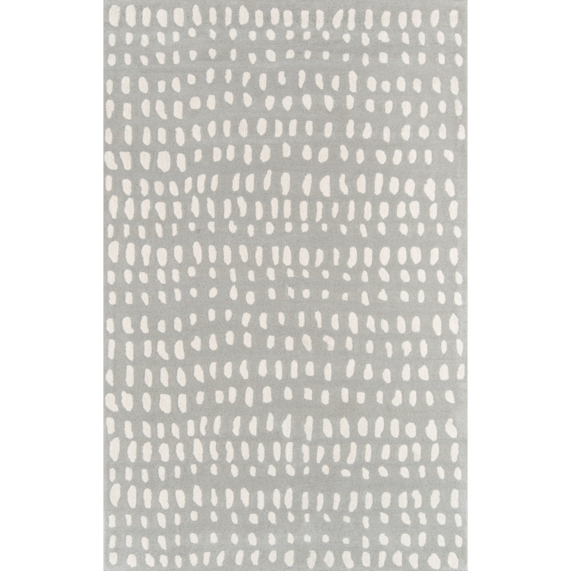 Novogratz Delmar Del11 Grey Boho Dots 2'3'' X 8' Runner