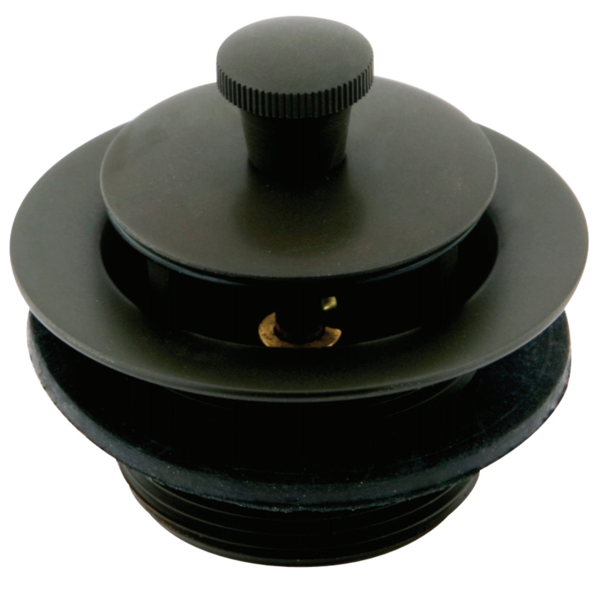 Kingston Brass Dll205 Brass Lift & Lock Tub Drain, Oil Rubbed Bronze
