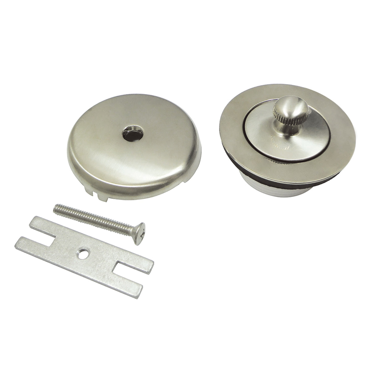 Kingston Brass Dlt5301A8 Lift & Turn Tub Drain Kit, Brushed Nickel