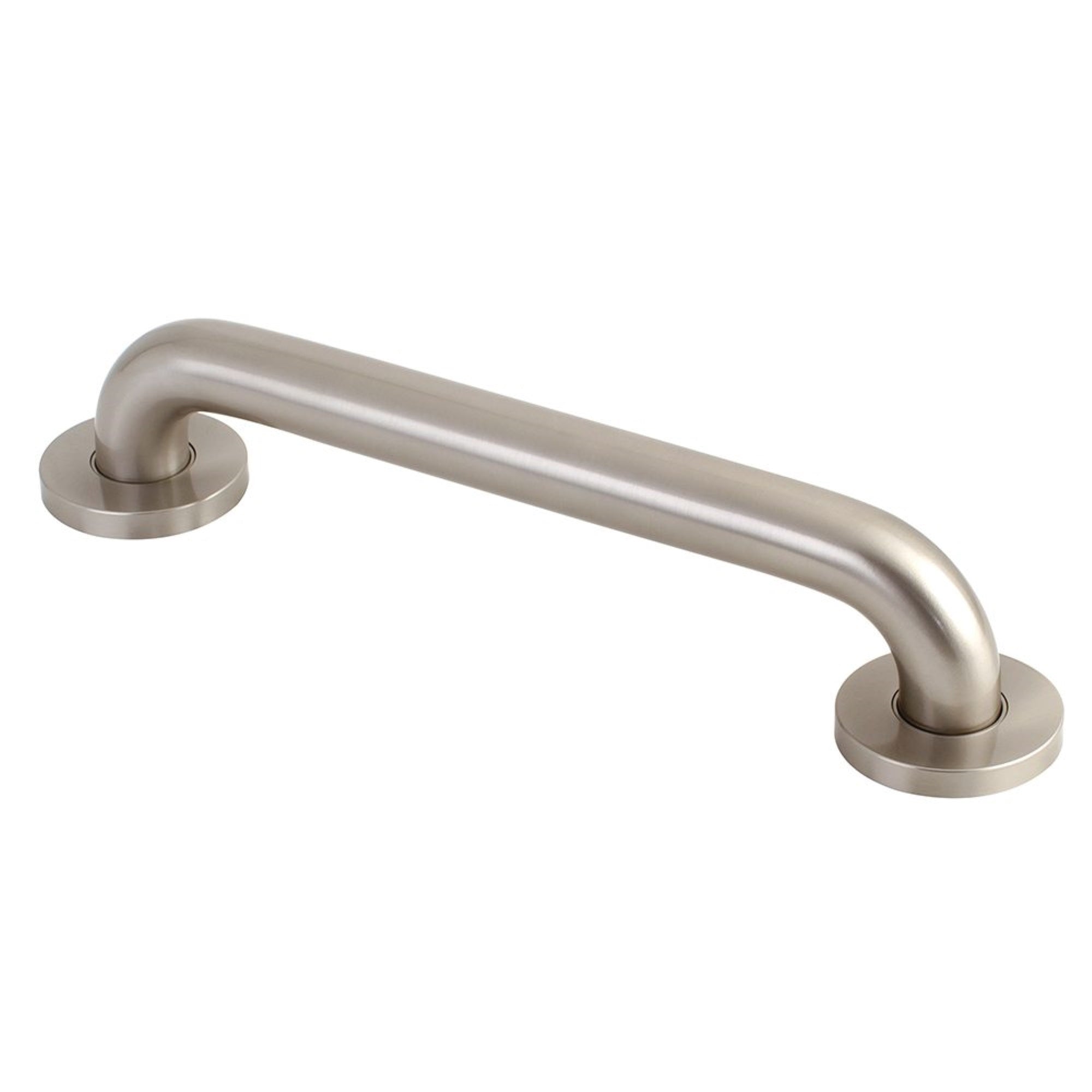 Kingston Brass Dr514128 Meridian 12'' Decorative Ada Grab Bar, Brushed Nickel