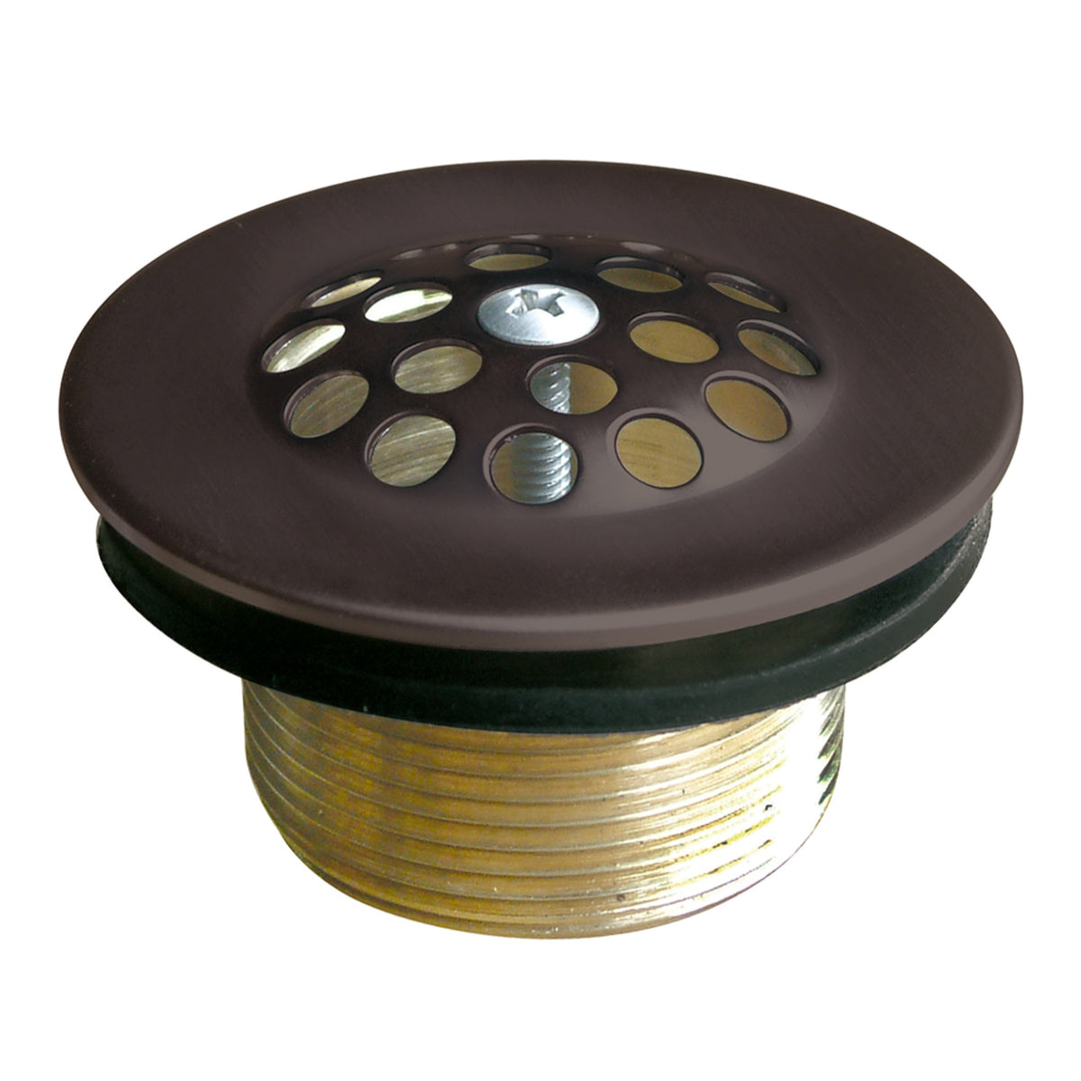 Kingston Brass Dtl205 Tub Drain Strainer And Grid, Oil Rubbed Bronze