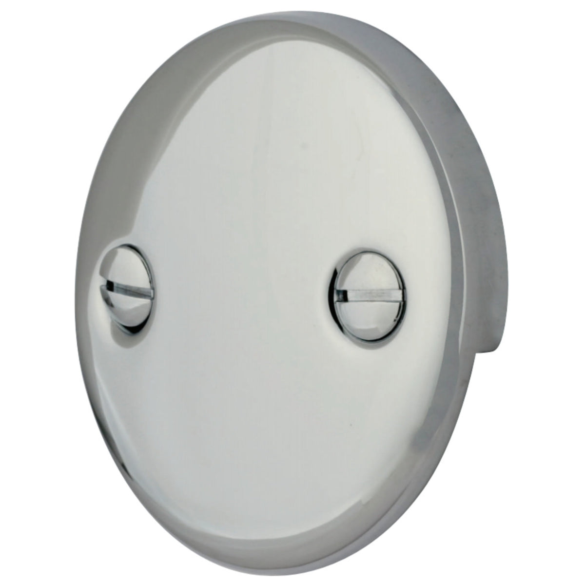 Kingston Brass Dtt101 Bathtub Overflow Plate, Polished Chrome