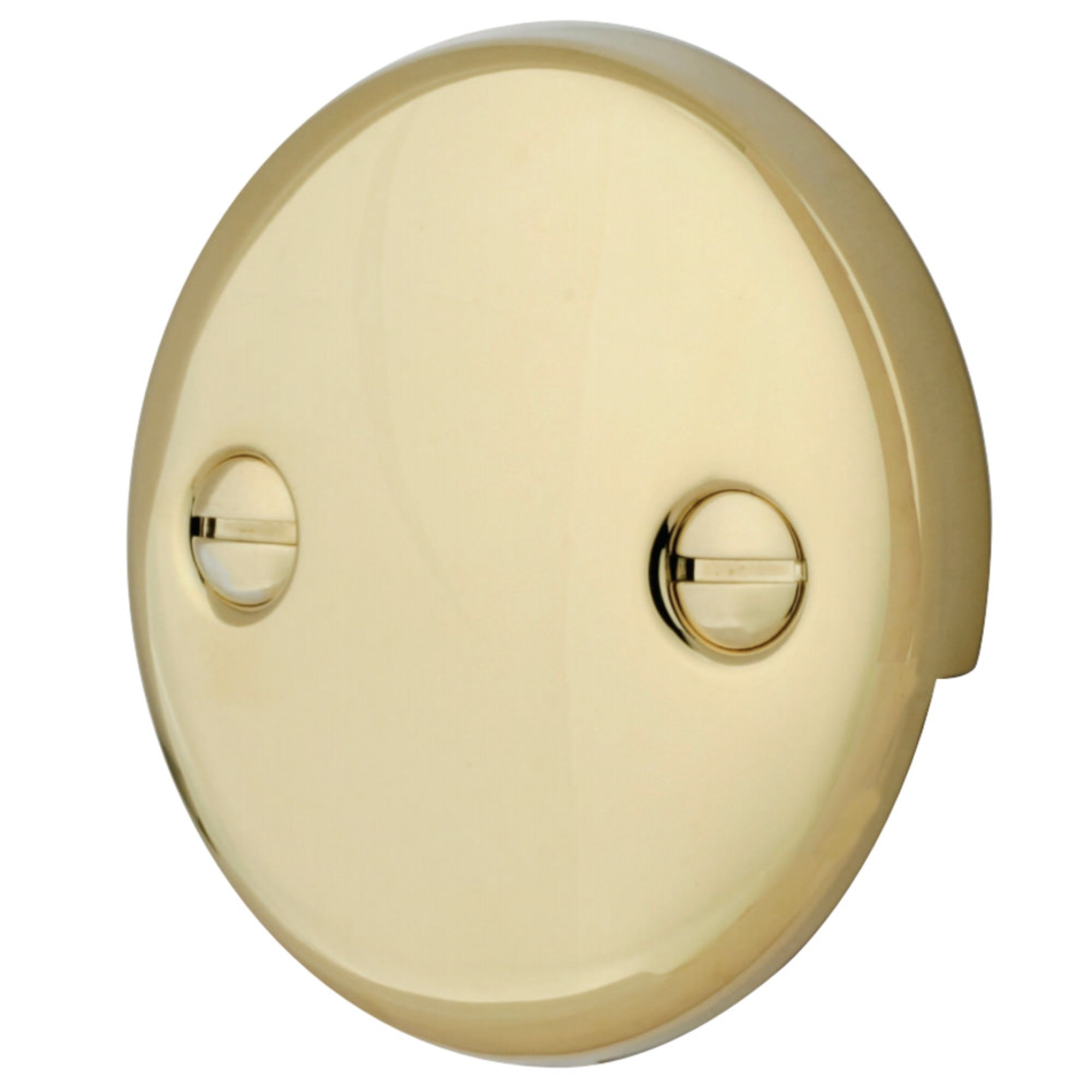 Kingston Brass Dtt102 Bath Tub Overflow Plate, Polished Brass