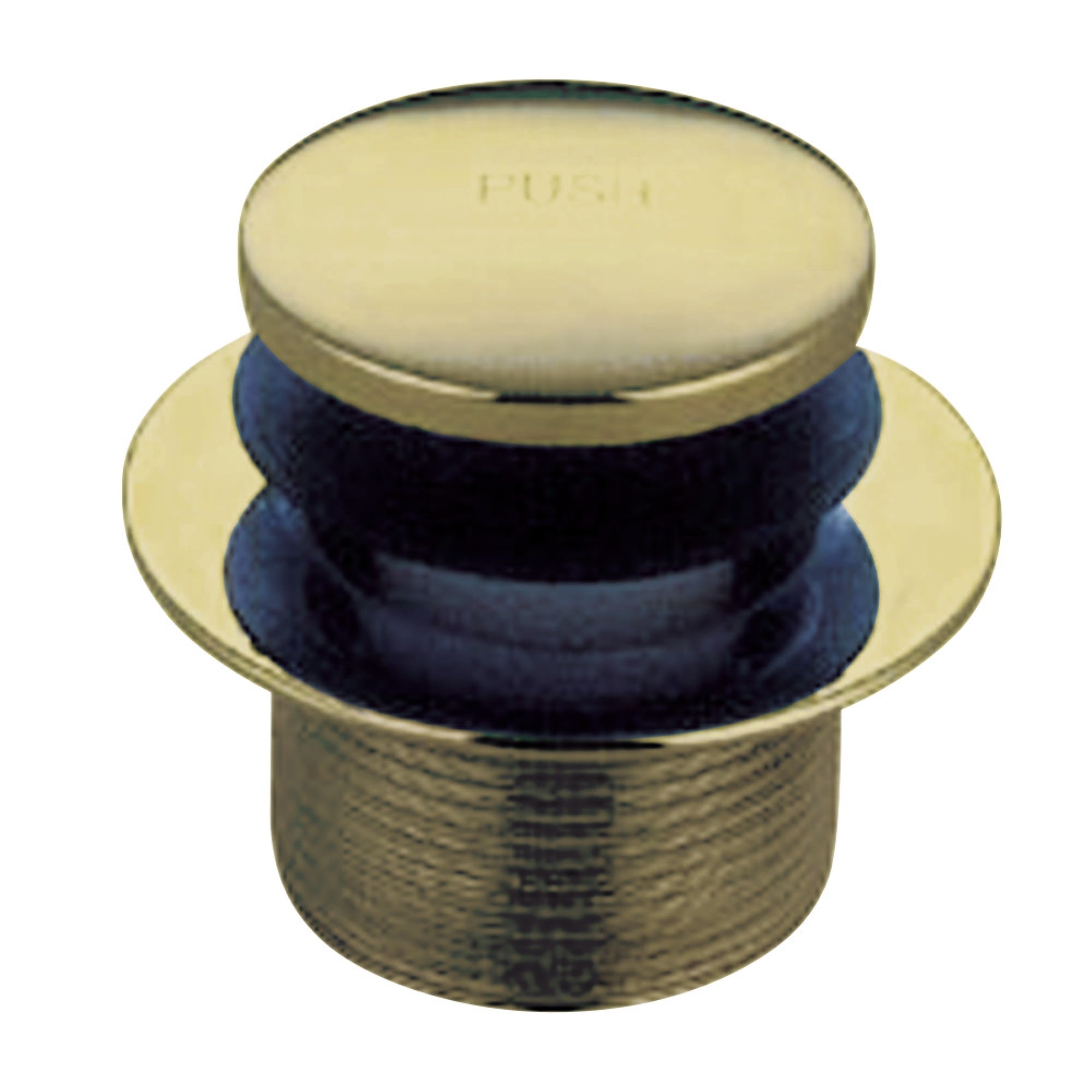 Kingston Brass Dtt202 Tip-Toe Tub Drain, Polished Brass