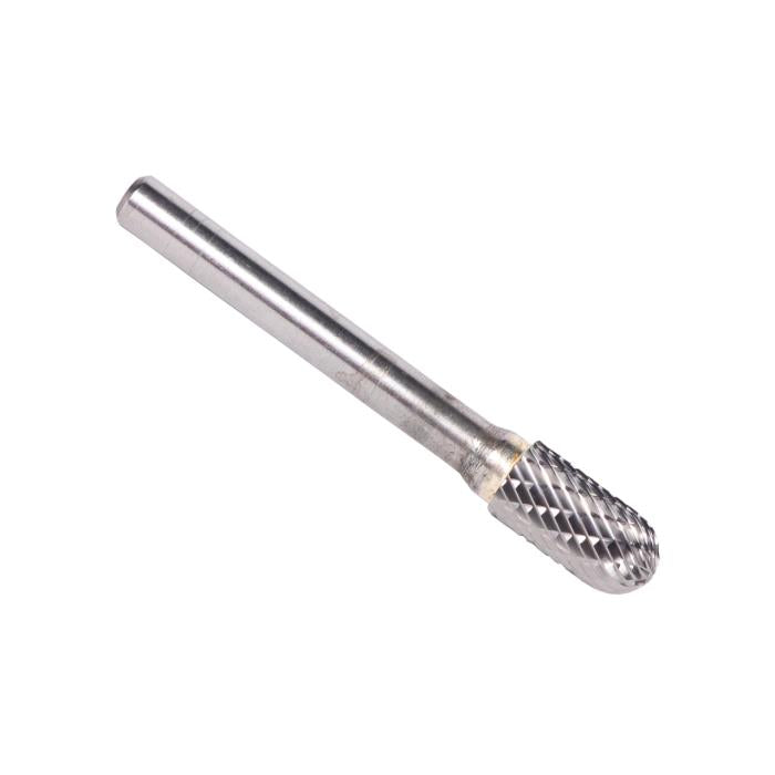 Sc1A 1/4'' X 1'' Cylindrical Radius End Carbide Burr 1/4 Shank, Dulsc1A
