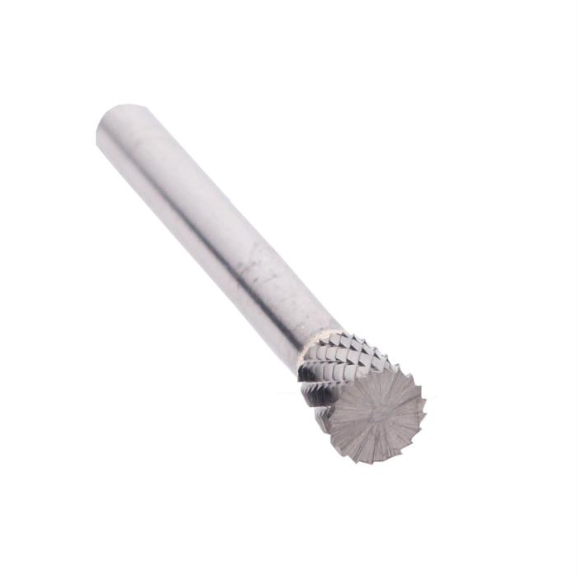 Sn4 1/2'' X 1/2'' Inverted Cone Carbide Burr 1/4'' Shank, Dulsn4