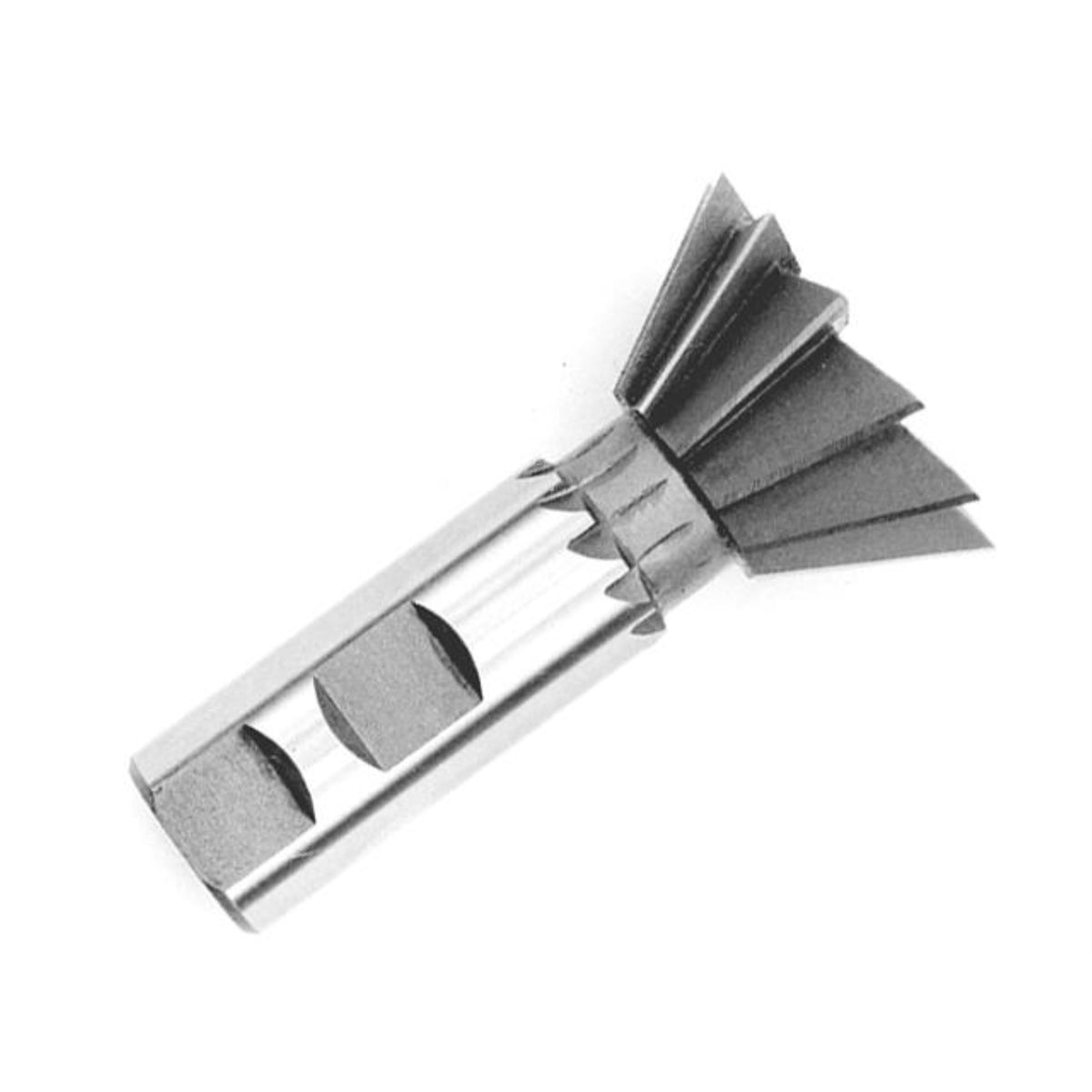3/4'' 60 Degree Hss Weldon Shank Dovetail Cutter, Dwca1410-60
