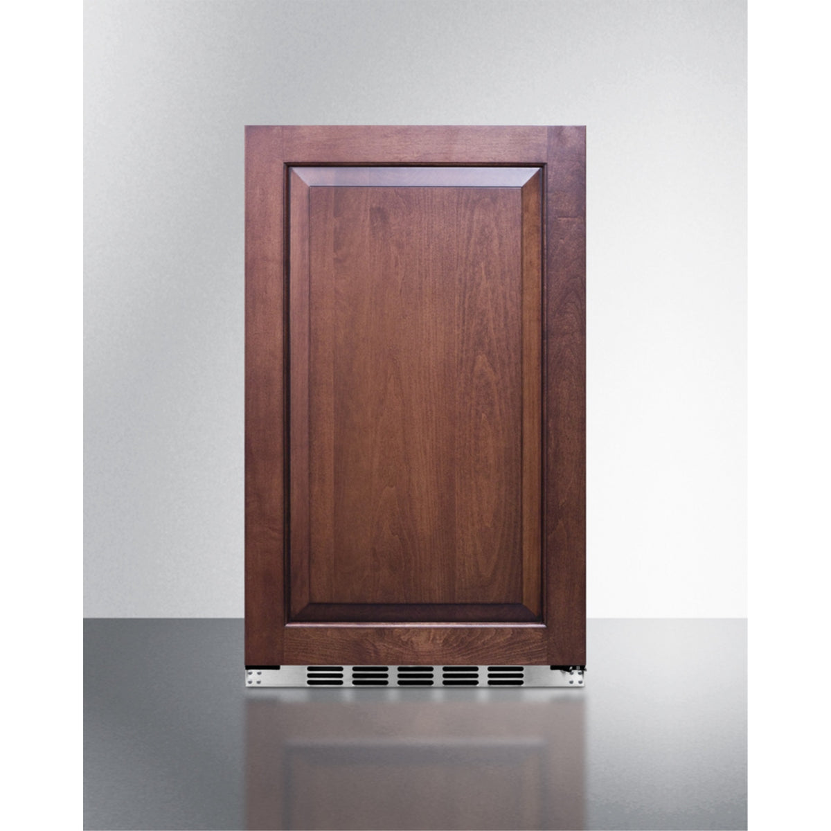 19'' Wide Shallow Depth Built-In Undercounter All-Refrigerator With Stainless Steel Exterior, And Panel-Ready Door