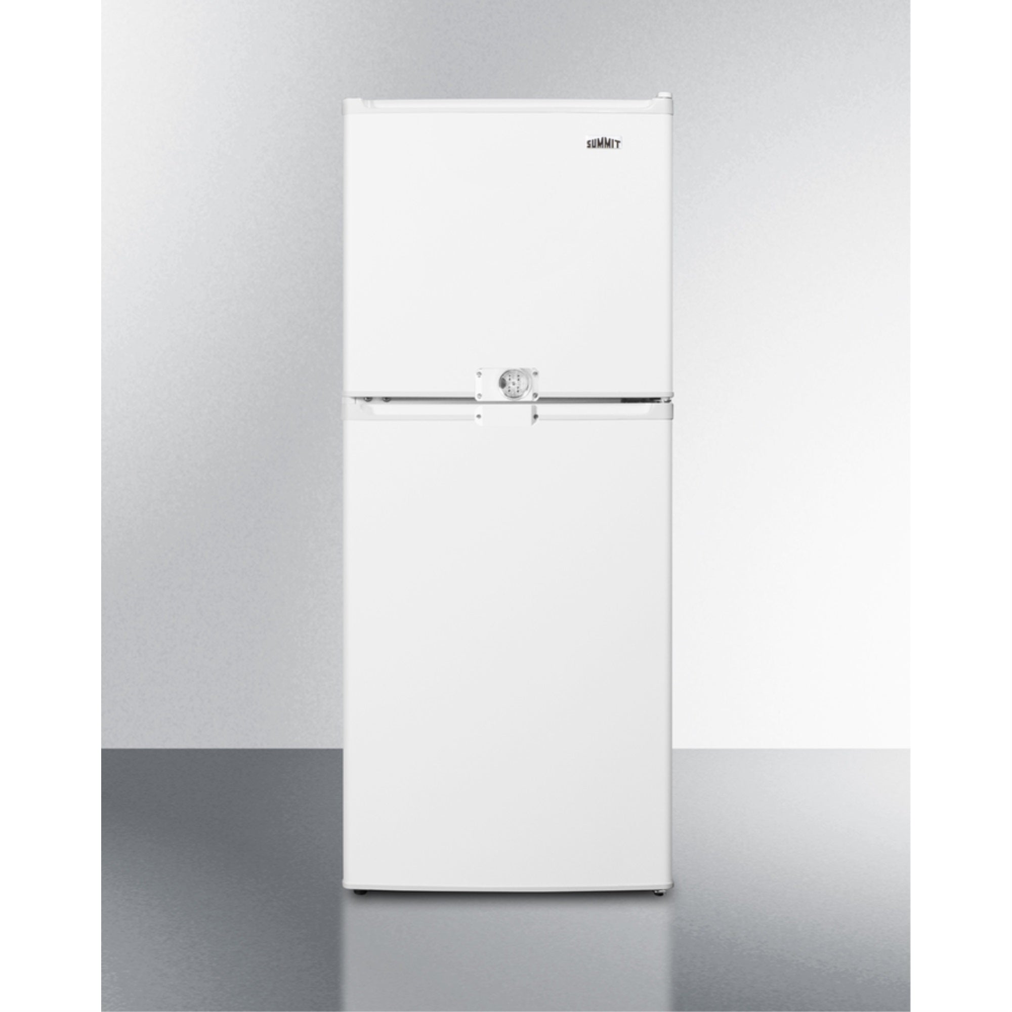 Two-Door Refrigerator-Freezer In Slim 18'' Width, With Combination Lock