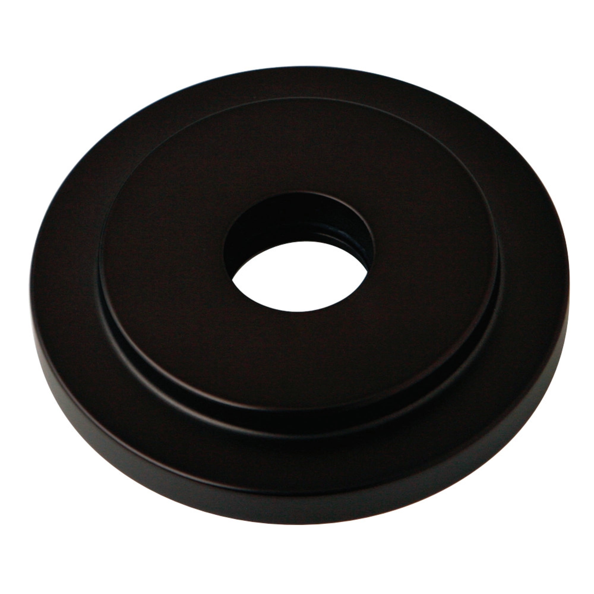 Kingston Brass Fleuro5 Manhattan Heavy Duty Round Solid Cast Brass Shower Flange, Oil Rubbed Bronze
