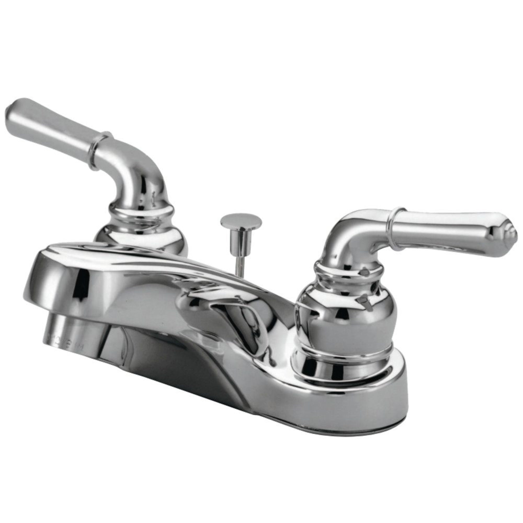 Kingston Brass Gkb251 4 In. Centerset Bathroom Faucet, Polished Chrome