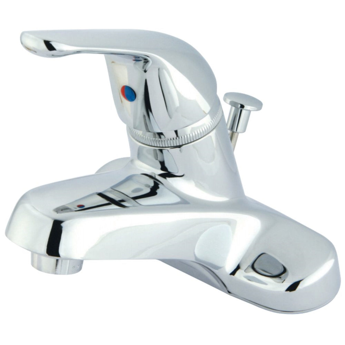 Kingston Brass Gkb541 Single-Handle 4 In. Centerset Bathroom Faucet, Polished Chrome