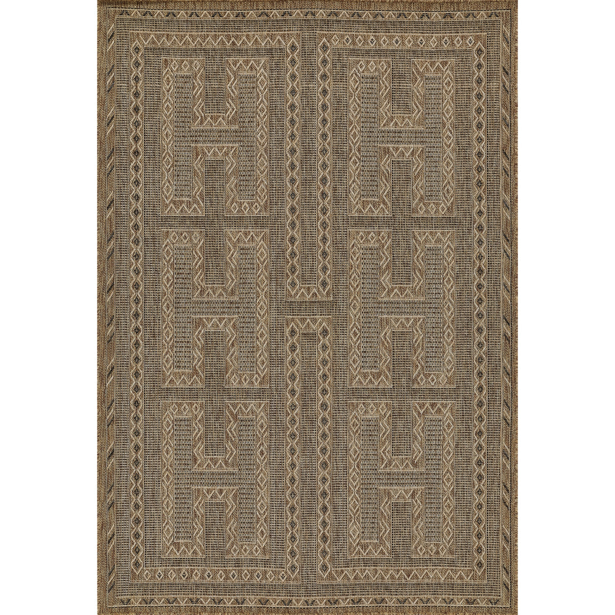 Momeni Hampton Ham-2 Natural  4'1'' X 6'