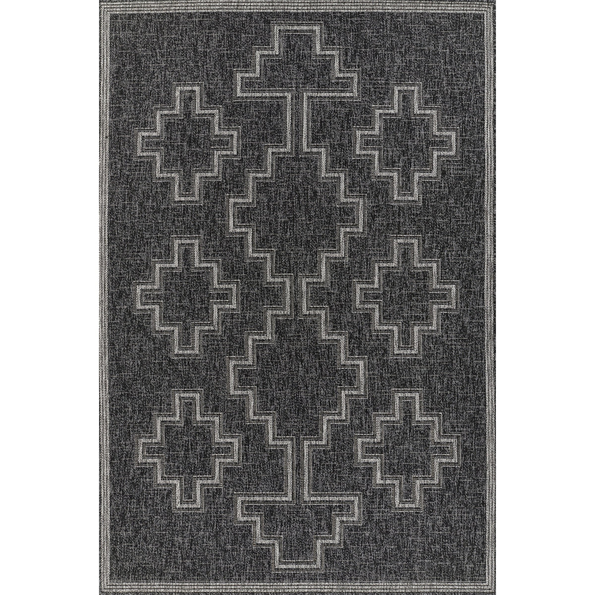 Momeni Hampton Ham-9/Black -2' X 3'