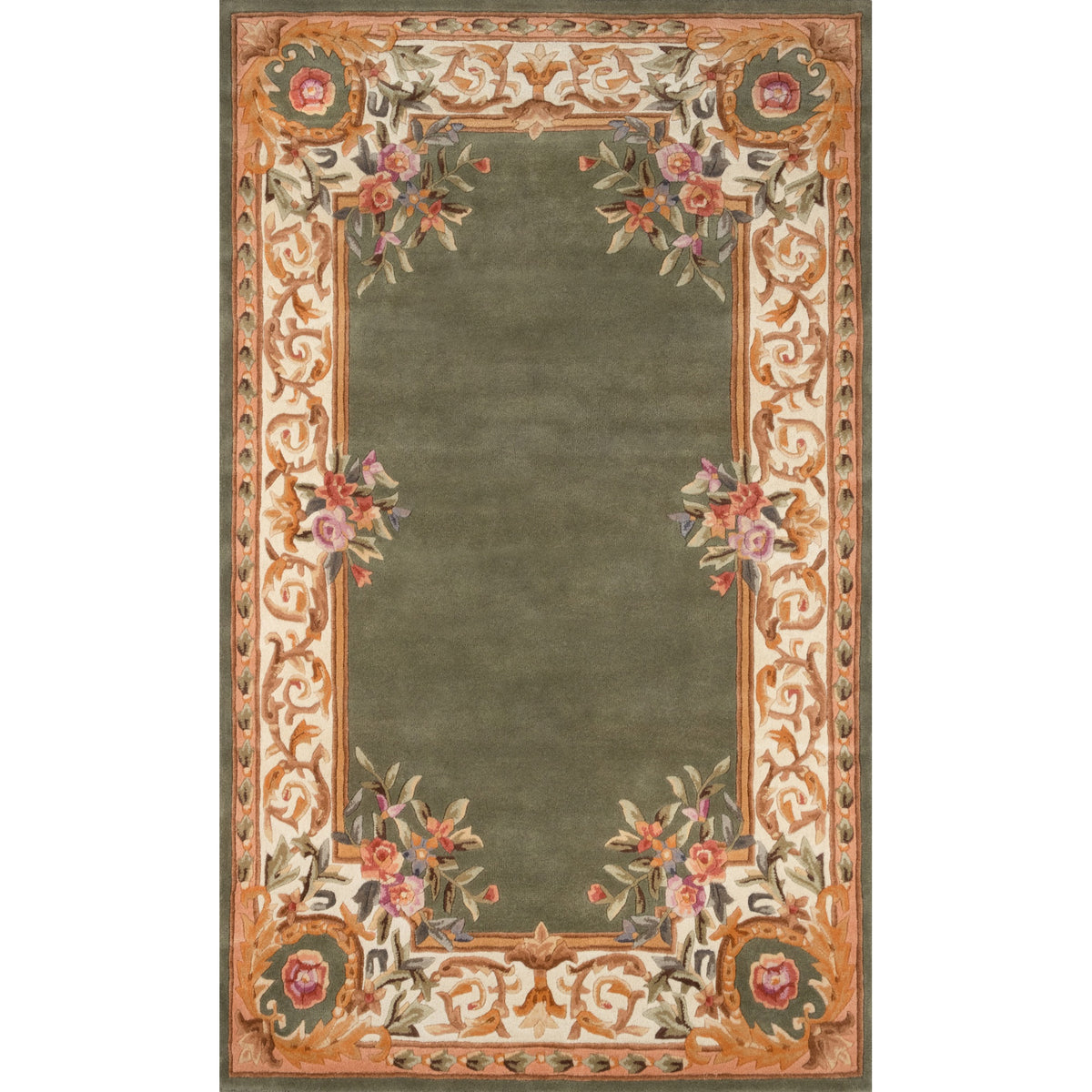 Momeni Harmony 2 Hai-7 Sage  4' X 4' Round