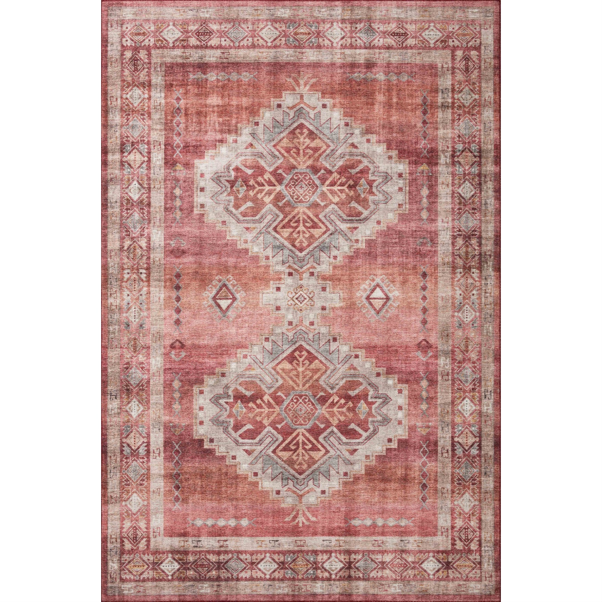 Loloi Ii Heidi Sunset / Natural 3'-6'' X 5'-6''