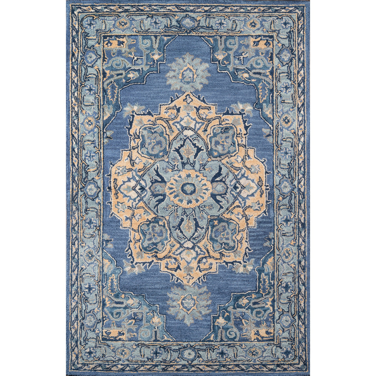 Momeni Ibiza Ibi-1 Denim  6' X 9'