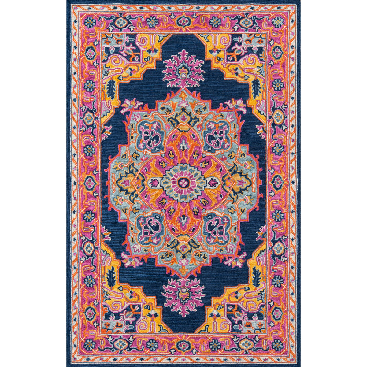 Momeni Ibiza Ibi-1 Navy  2'3'' X 7'10'' Runner