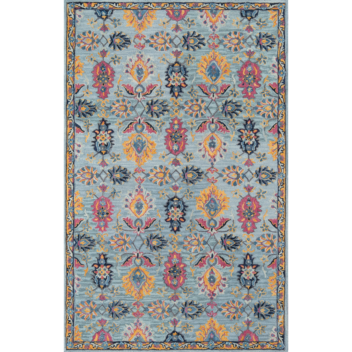 Momeni Ibiza Ibi-4 Blue  3' X 5'