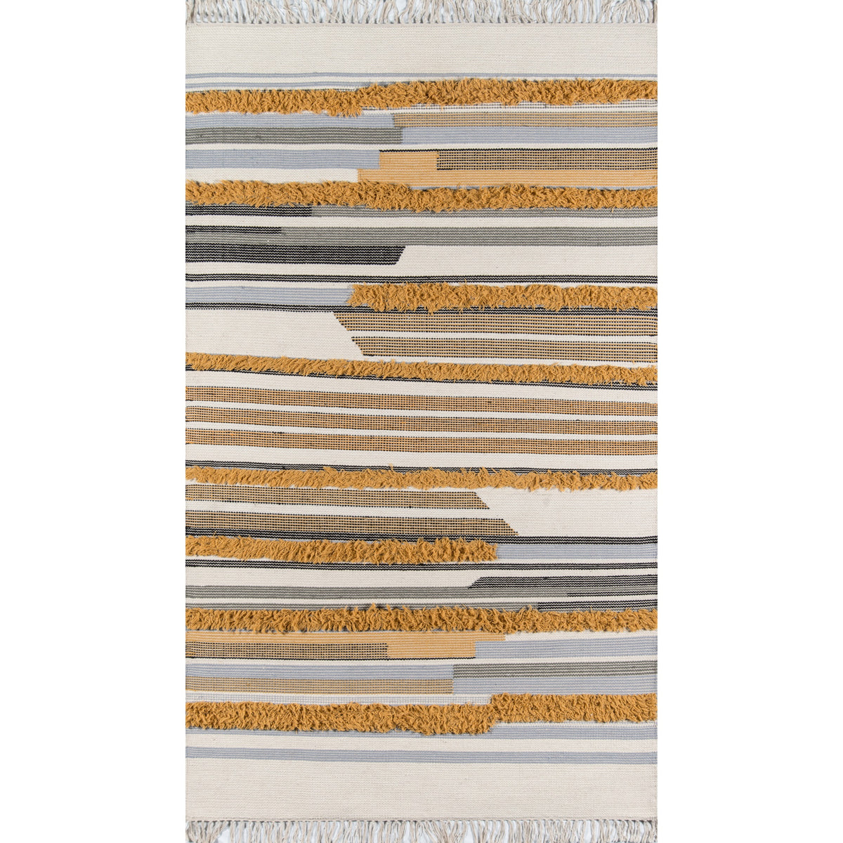 Novogratz Indio Ind-6 Mustard Feliz 5' X 7'
