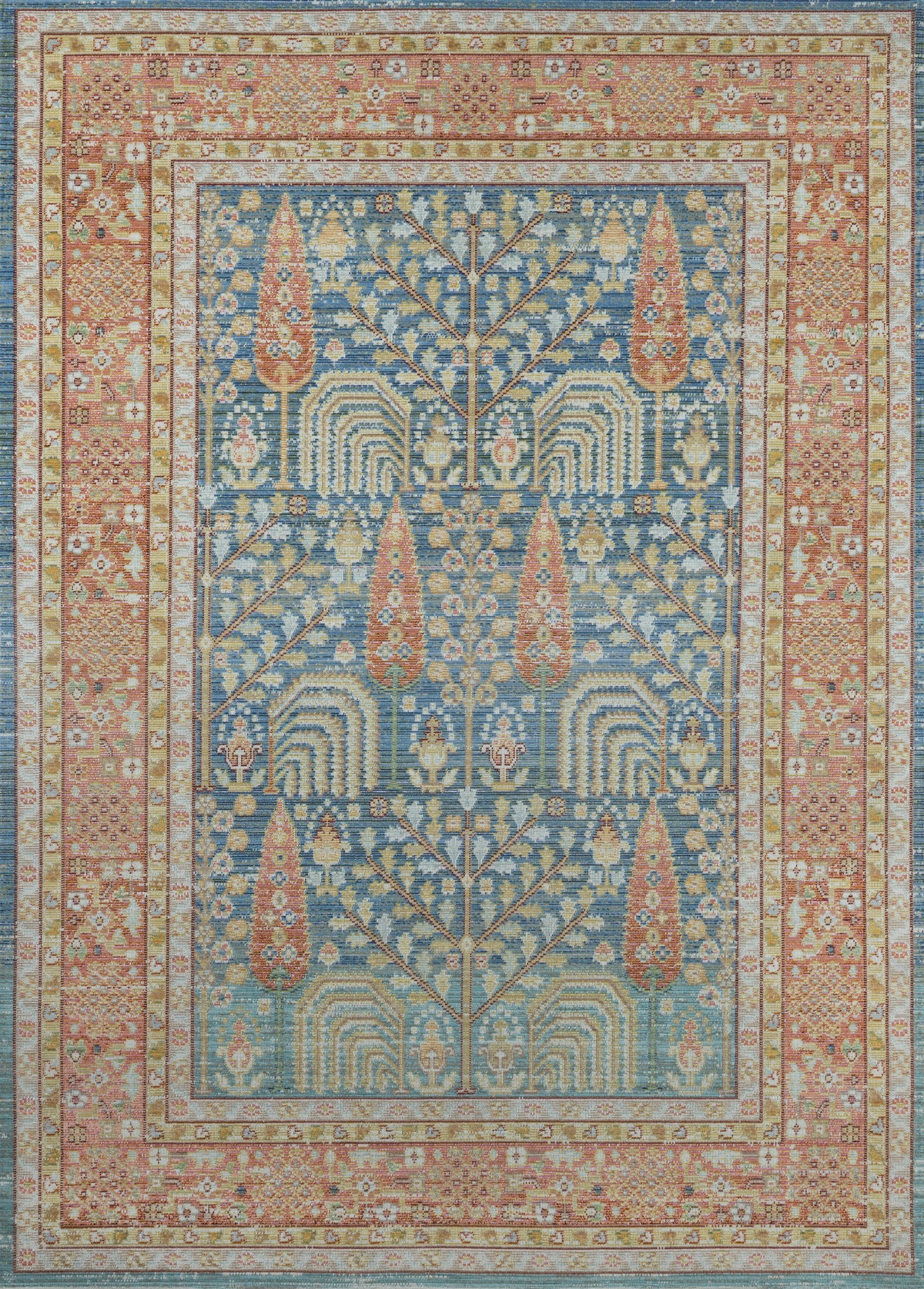Momeni Isabella Isa-8 Blue  5'3'' X 7'3''