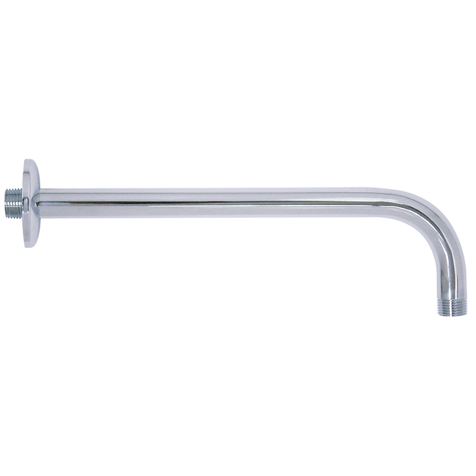 Kingston Brass K117A1 Claremont Raindrop Shower Arm, Polished Chrome